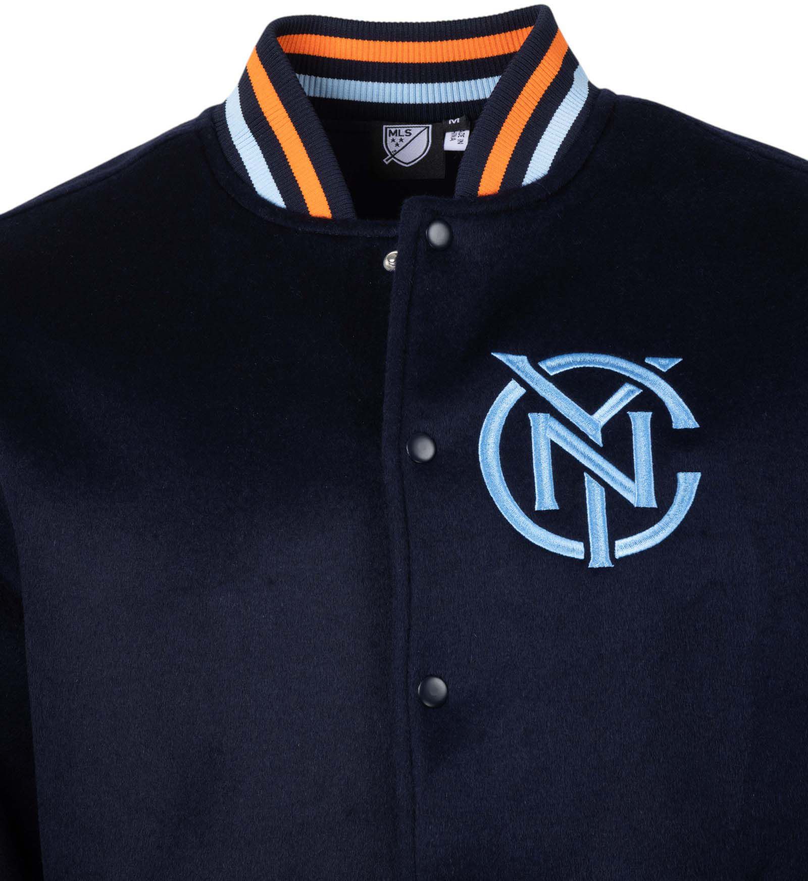 Sport Design Sweden Men's New York City FC NAVY Varsity Jacket product image