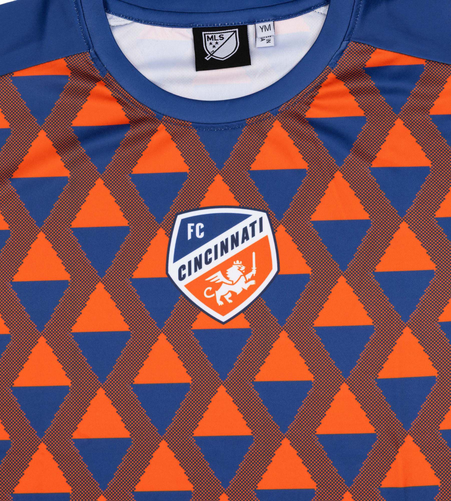 Sport Design Sweden Youth FC Cincinnati Multi Color Start Line T-Shirt product image