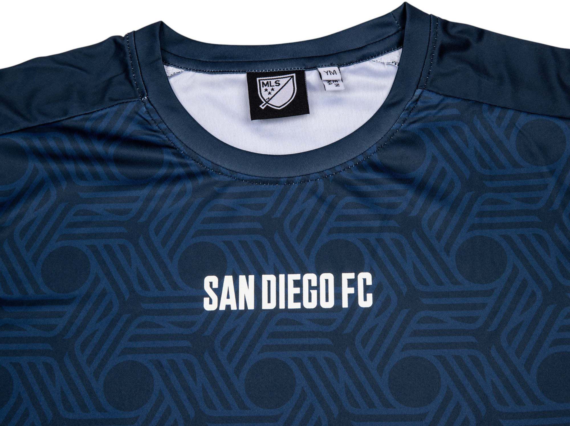 Sport Design Sweden Youth San Diego FC Multi Color Start Line T-Shirt product image