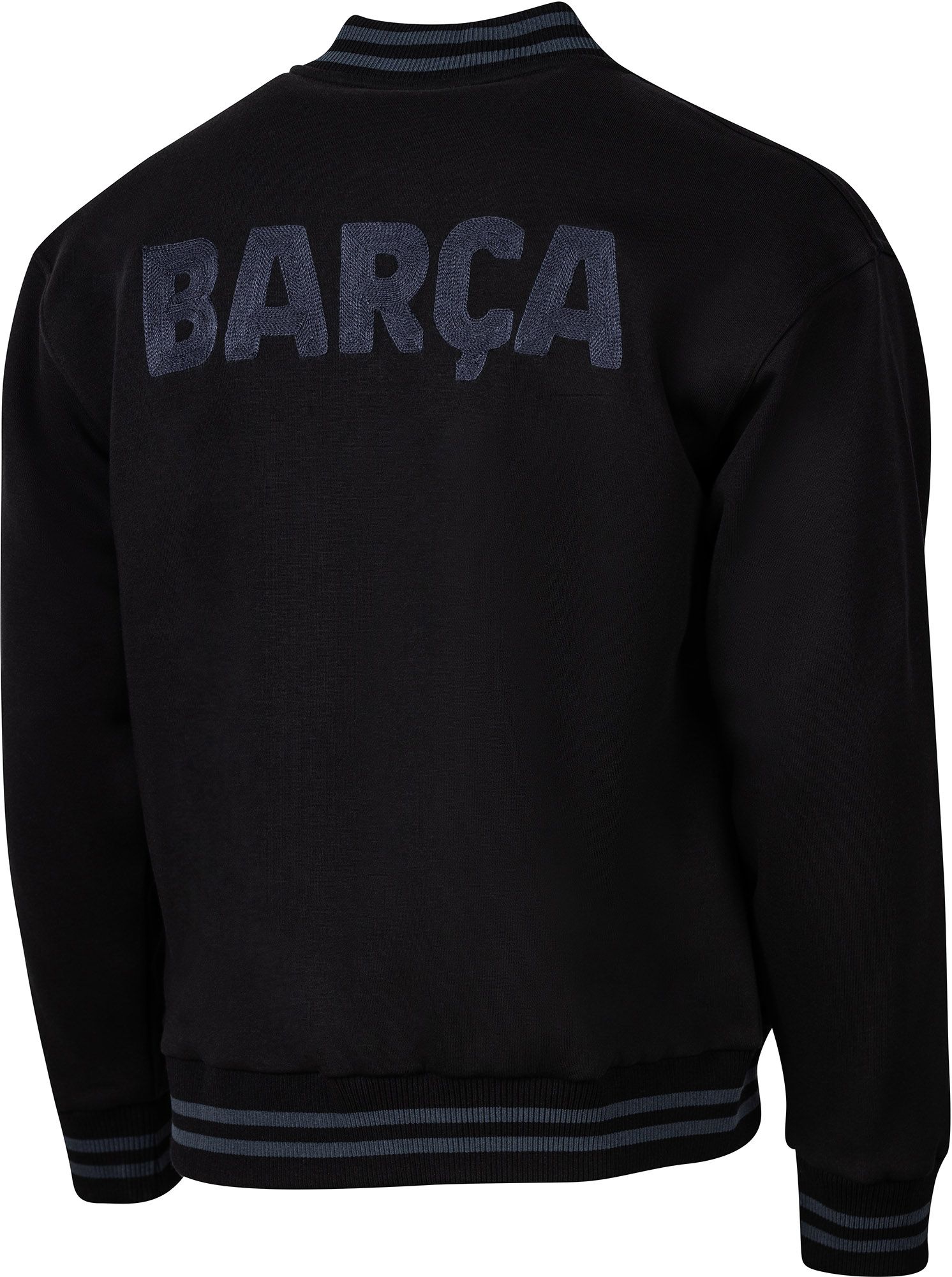 Sport Design Sweden Men's Barcelona Black Free Kick Button-Up Sweater product image