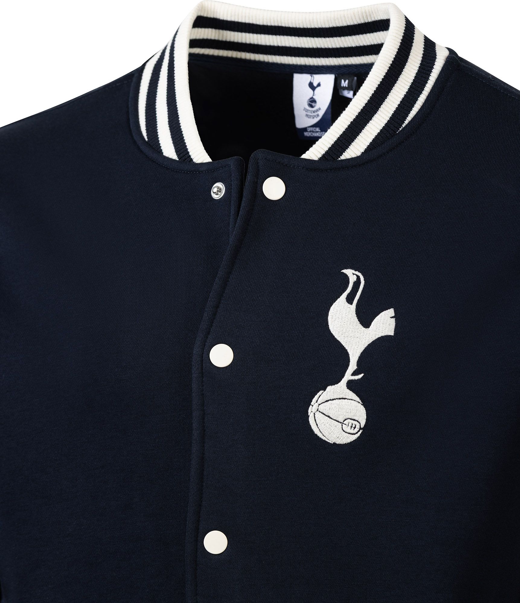 Sport Design Sweden Men's Tottenham Hotspur Navy Free Kick Varsity Jacket product image