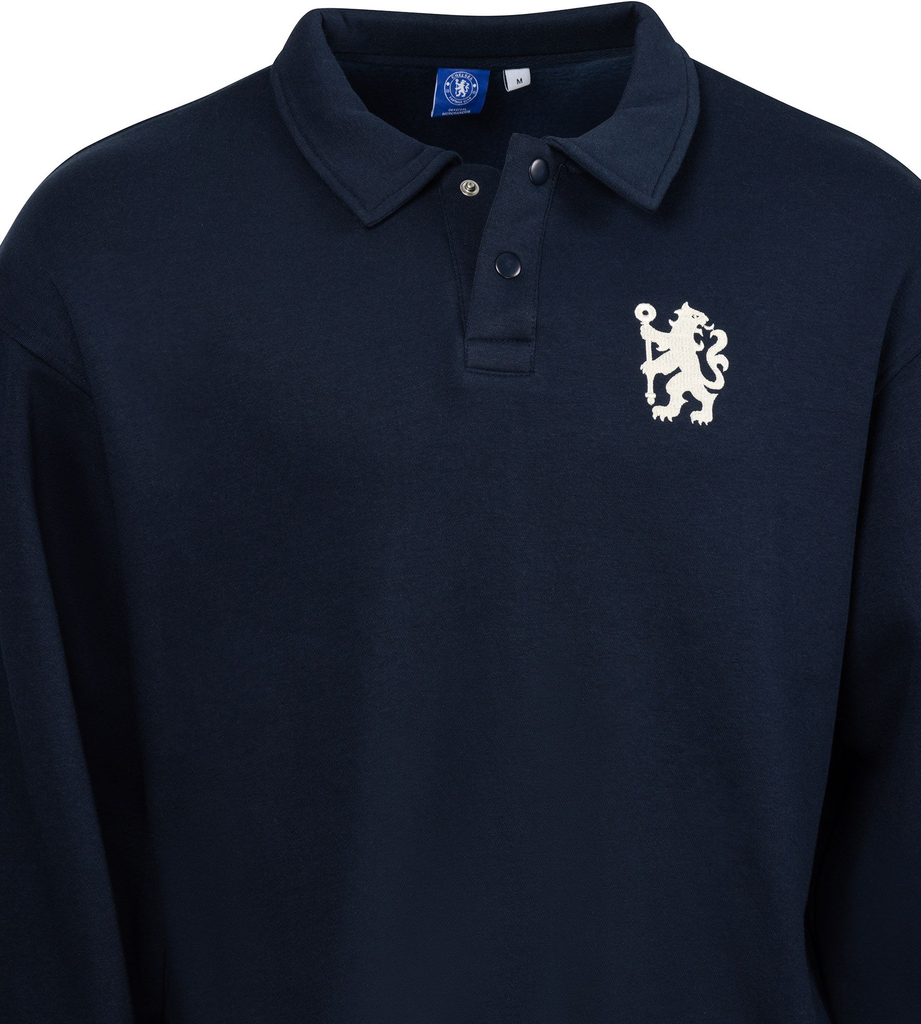 Sport Design Sweden Men's Chelsea FC Navy Retro Fleece Sweater product image