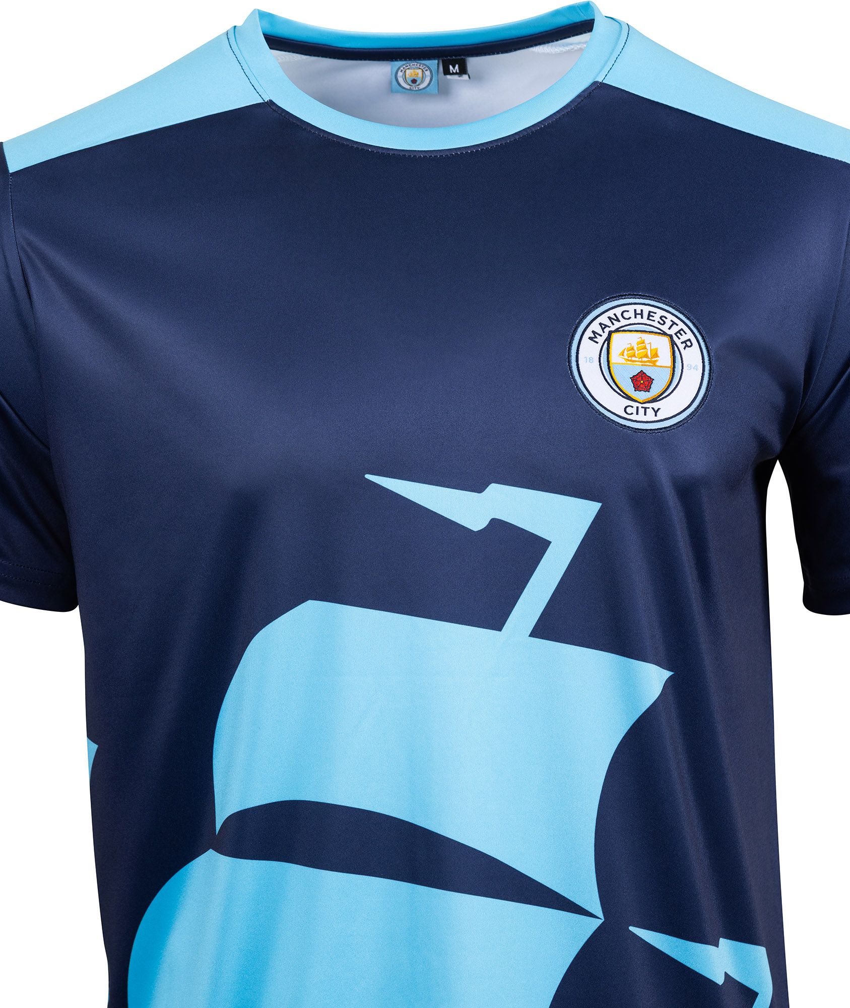 Sport Design Sweden Youth Manchester City Multi-Color Home Sideline T-Shirt product image