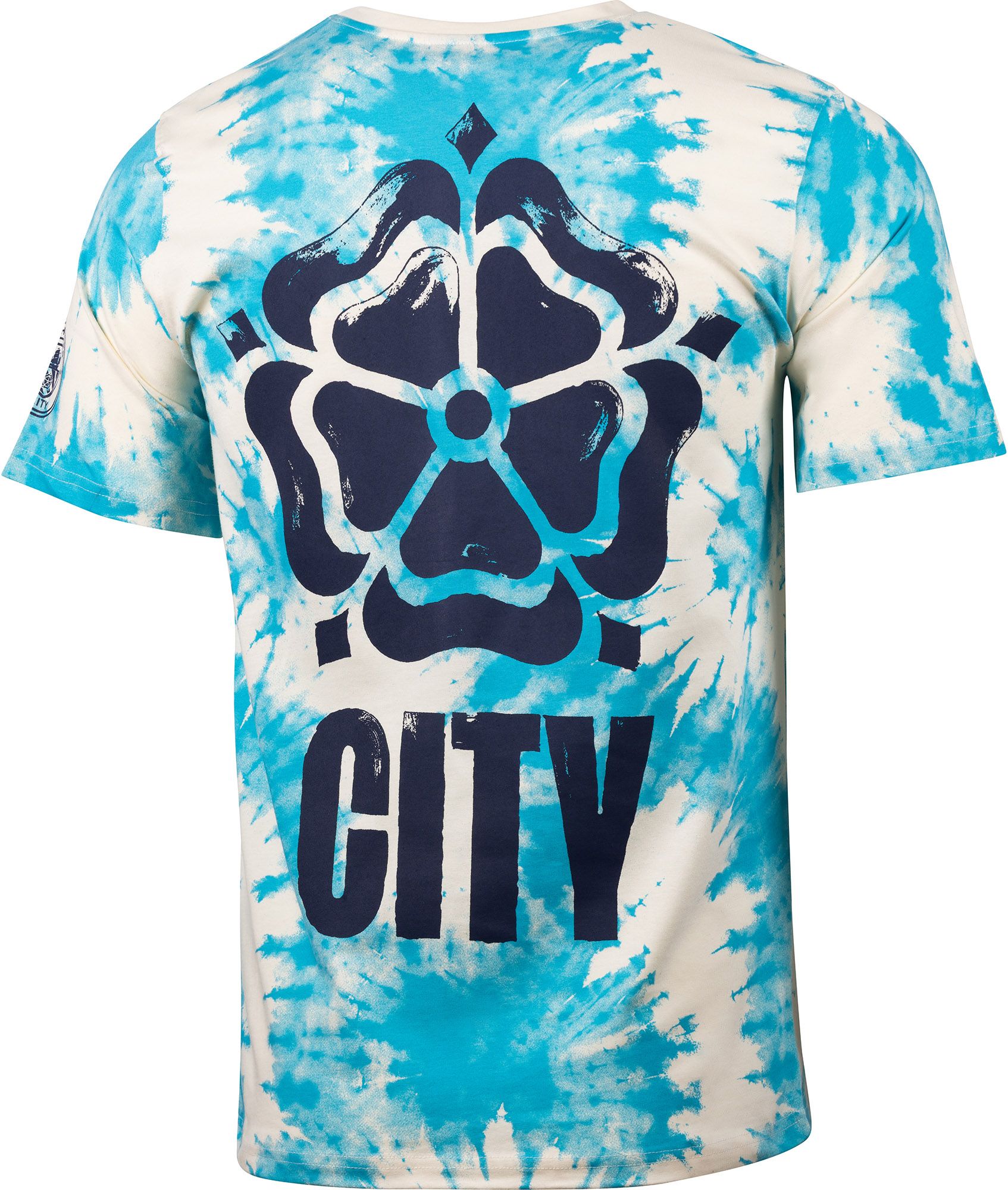 Sport Design Sweden Men's Manchester City Off White Tie Dye T-Shirt product image