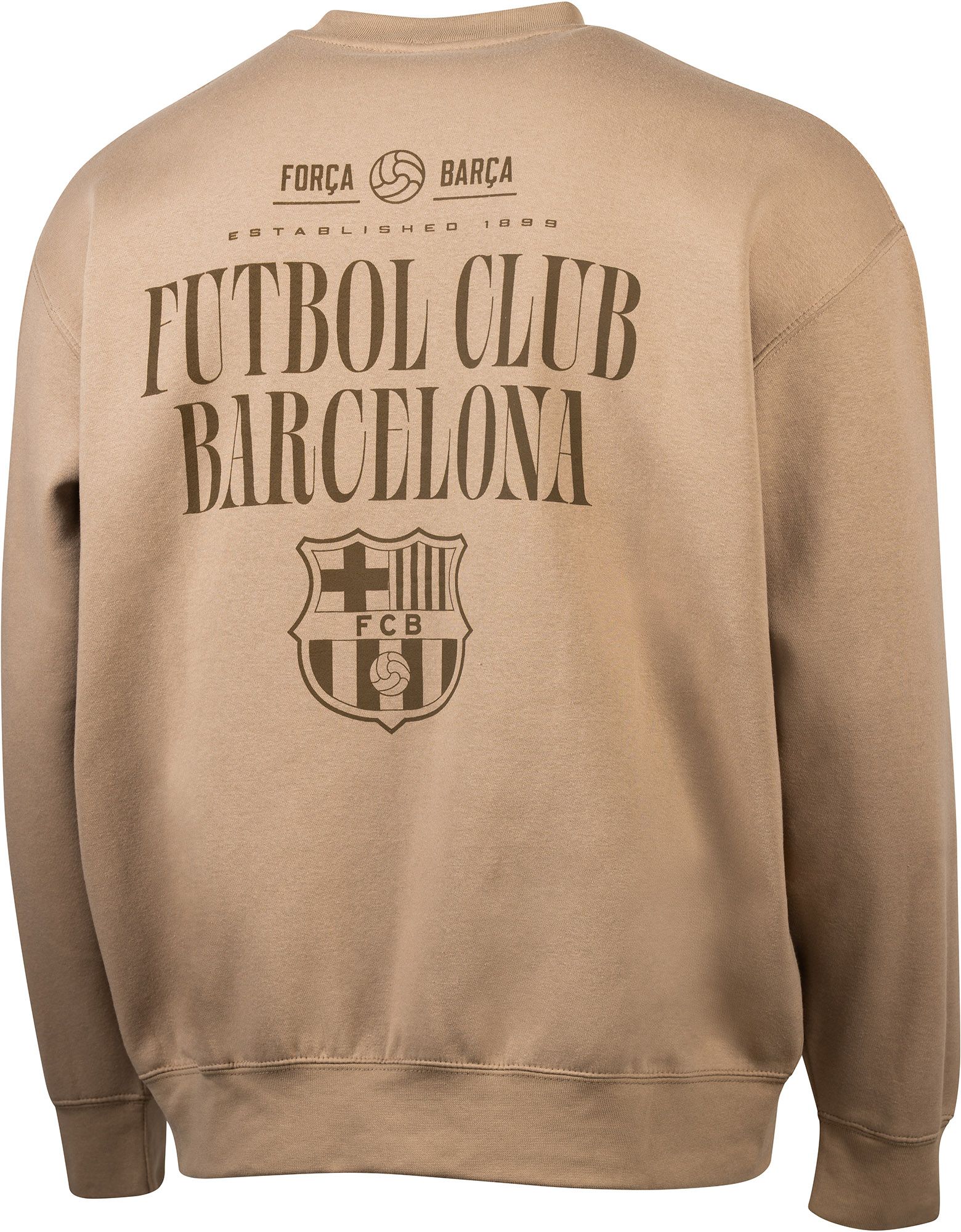Sport Design Sweden Men's FC Barcelona Dark Khaki Community Crewneck Sweatshirt product image