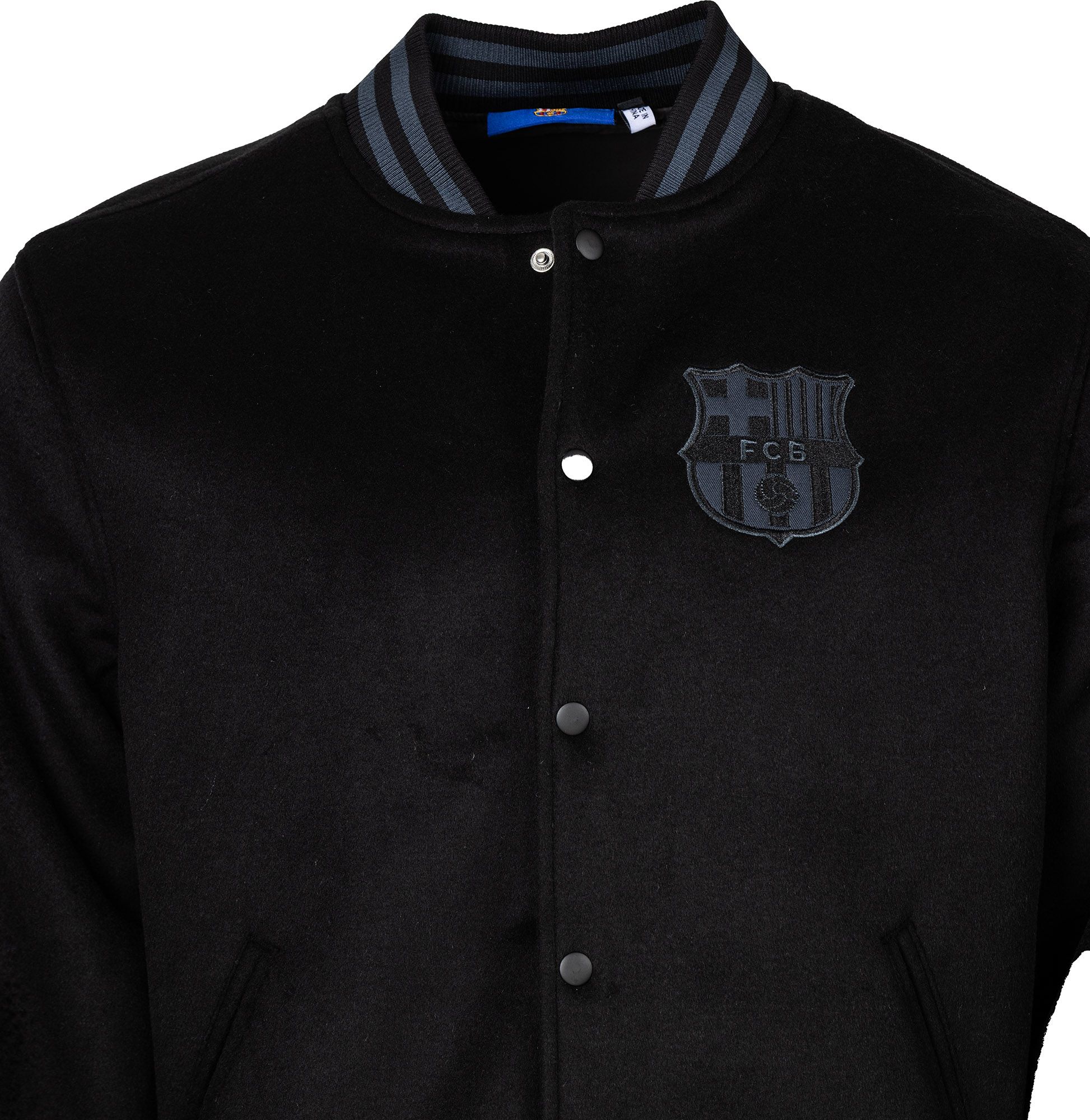 Sport Design Sweden Men's Barcelona Black Free Kick Button-Up Jacket product image