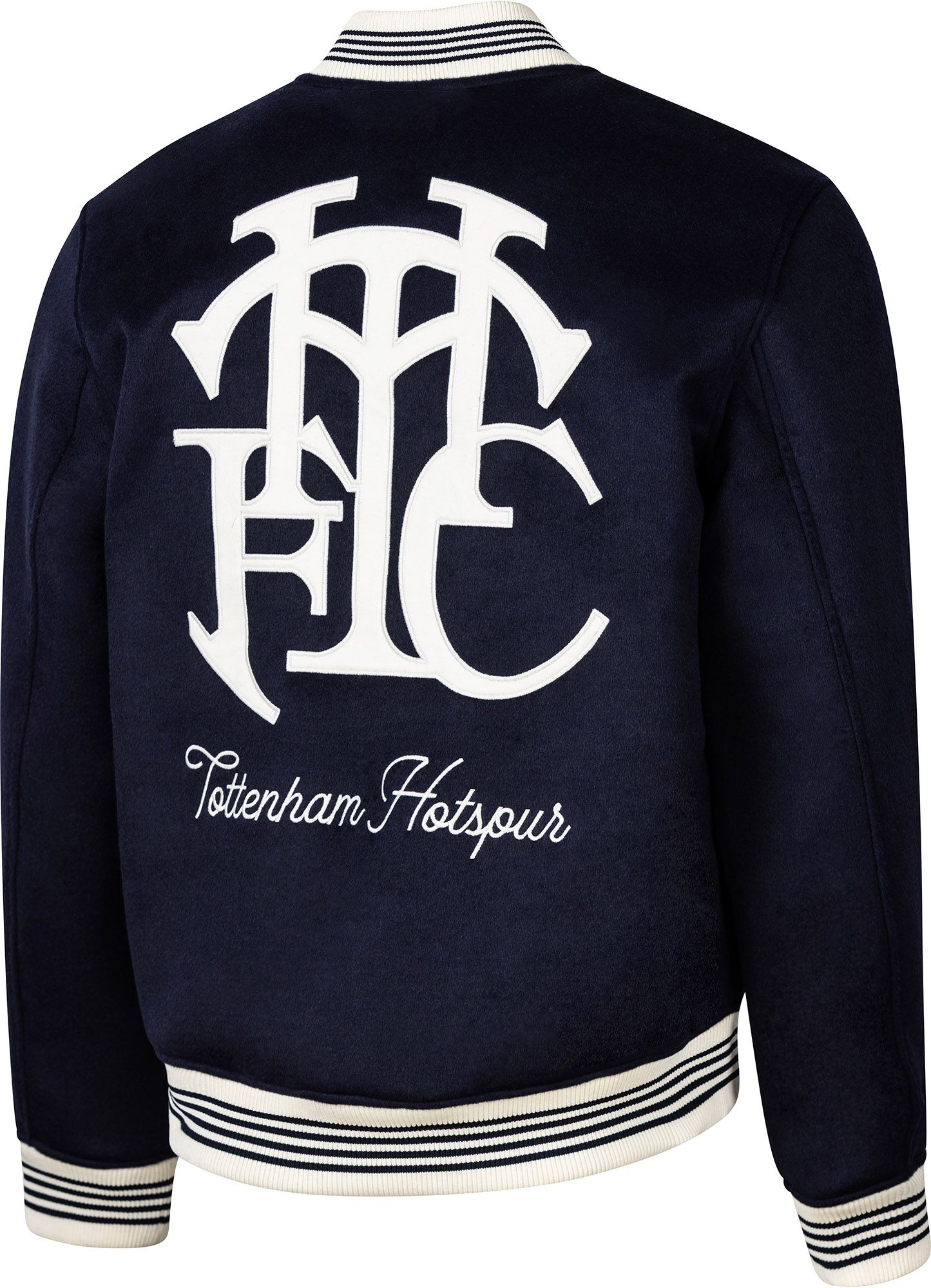 Sport Design Sweden Men's Tottenham Hotspur Navy Free Kick Button-Up Jacket product image