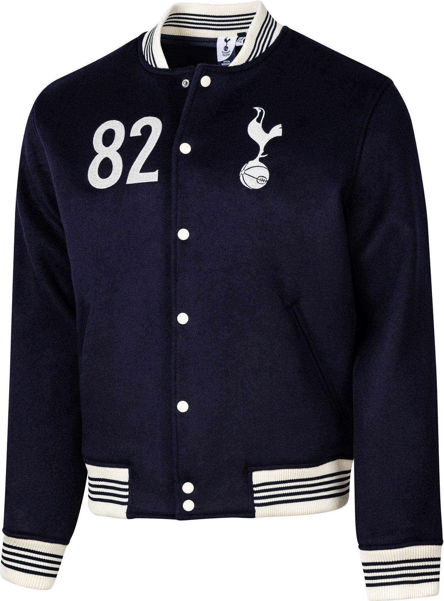 Sport Design Sweden Men's Tottenham Hotspur Navy Free Kick Button-Up Jacket product image