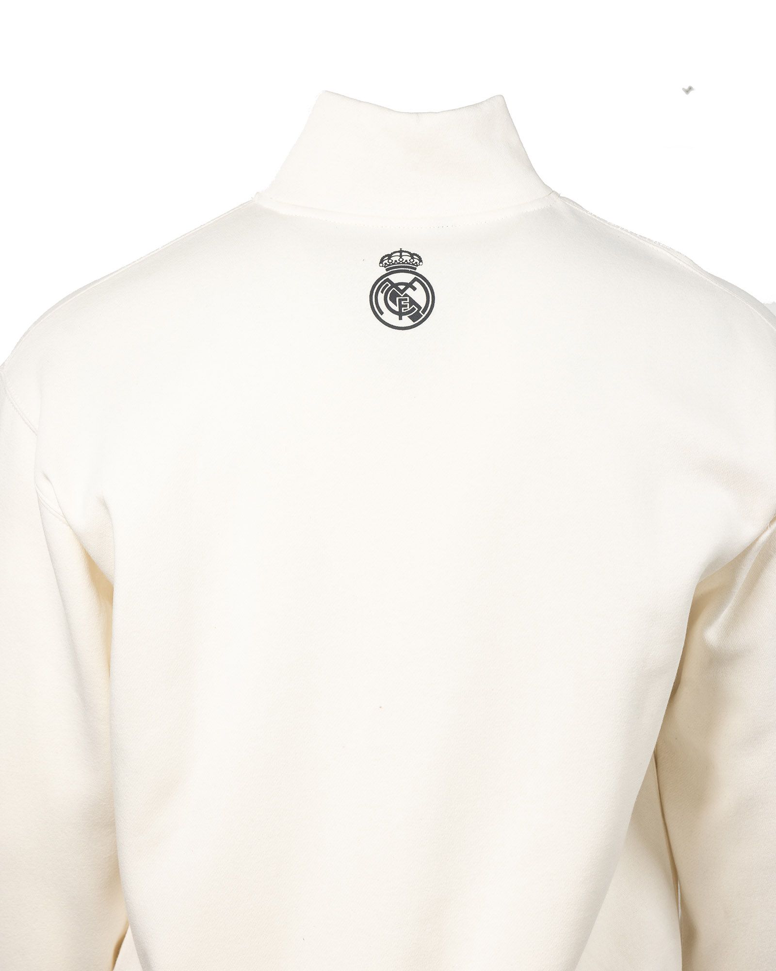 Sport Design Sweden Men's Real Madrid Off White 1/2 Zip Hoodie product image