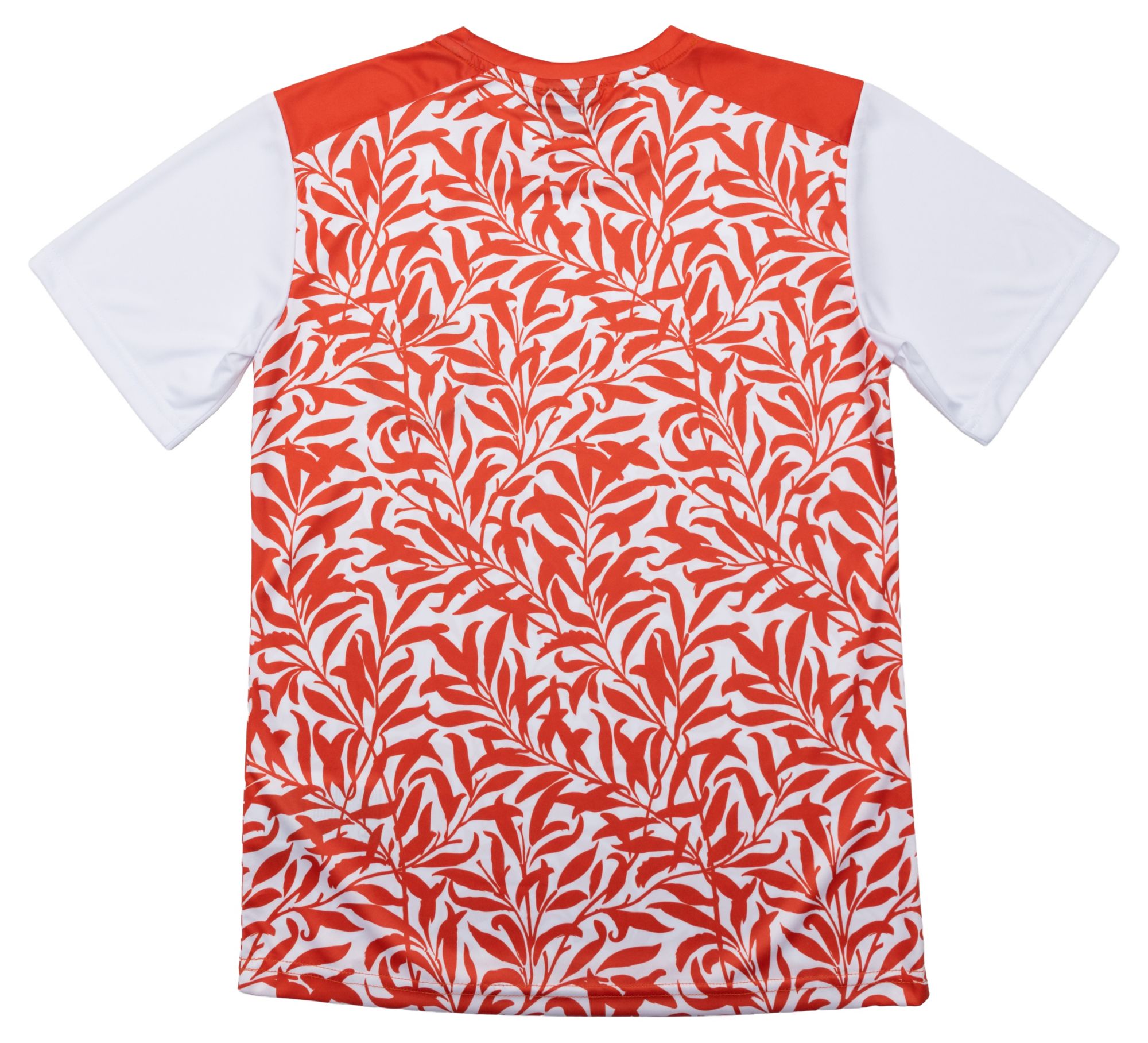 Sport Design Sweden Youth Bay FC Red Floral T-Shirt product image
