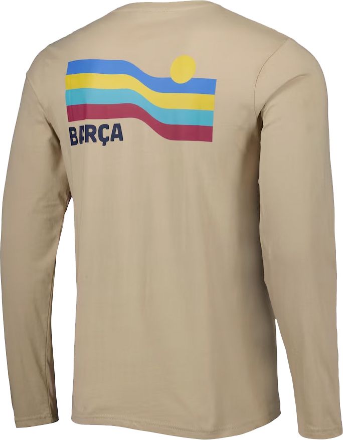 Sport Design Sweden FC Barcelona Shield 2-Hit Tan Long Sleeve Shirt product image