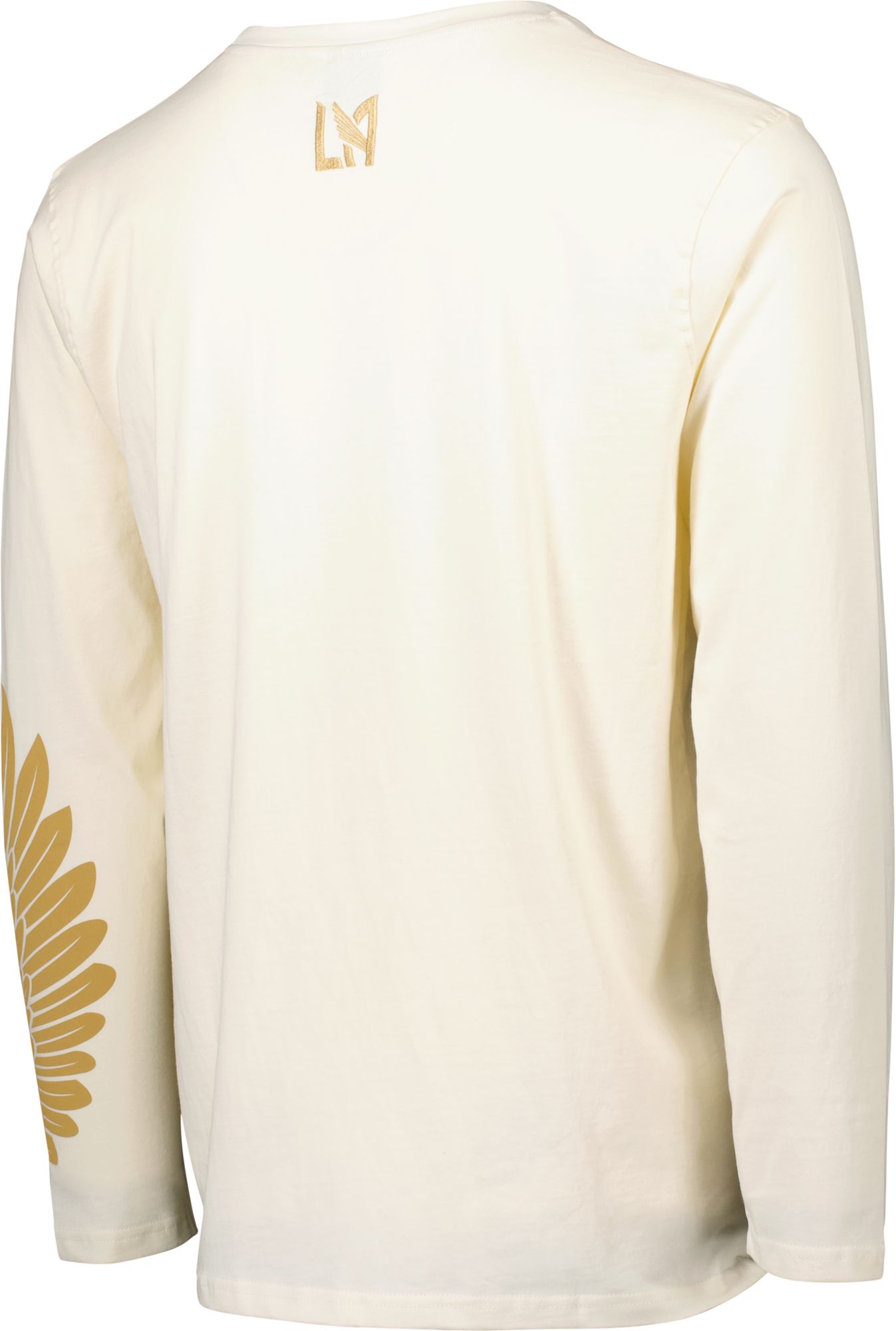 Sport Design Sweden Los Angeles FC Logo Heavy Off White Long Sleeve Shirt