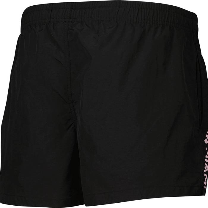Men's Concepts Sport Black/Pink Inter Miami CF Breakthrough Split Design Knit Sleep Shorts Size: Large