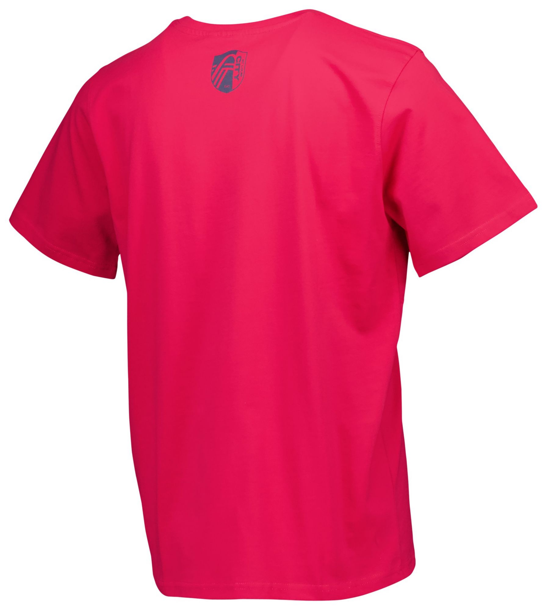 Sport Design Sweden Adult St. Louis City SC 90's Graphic Red TShirt