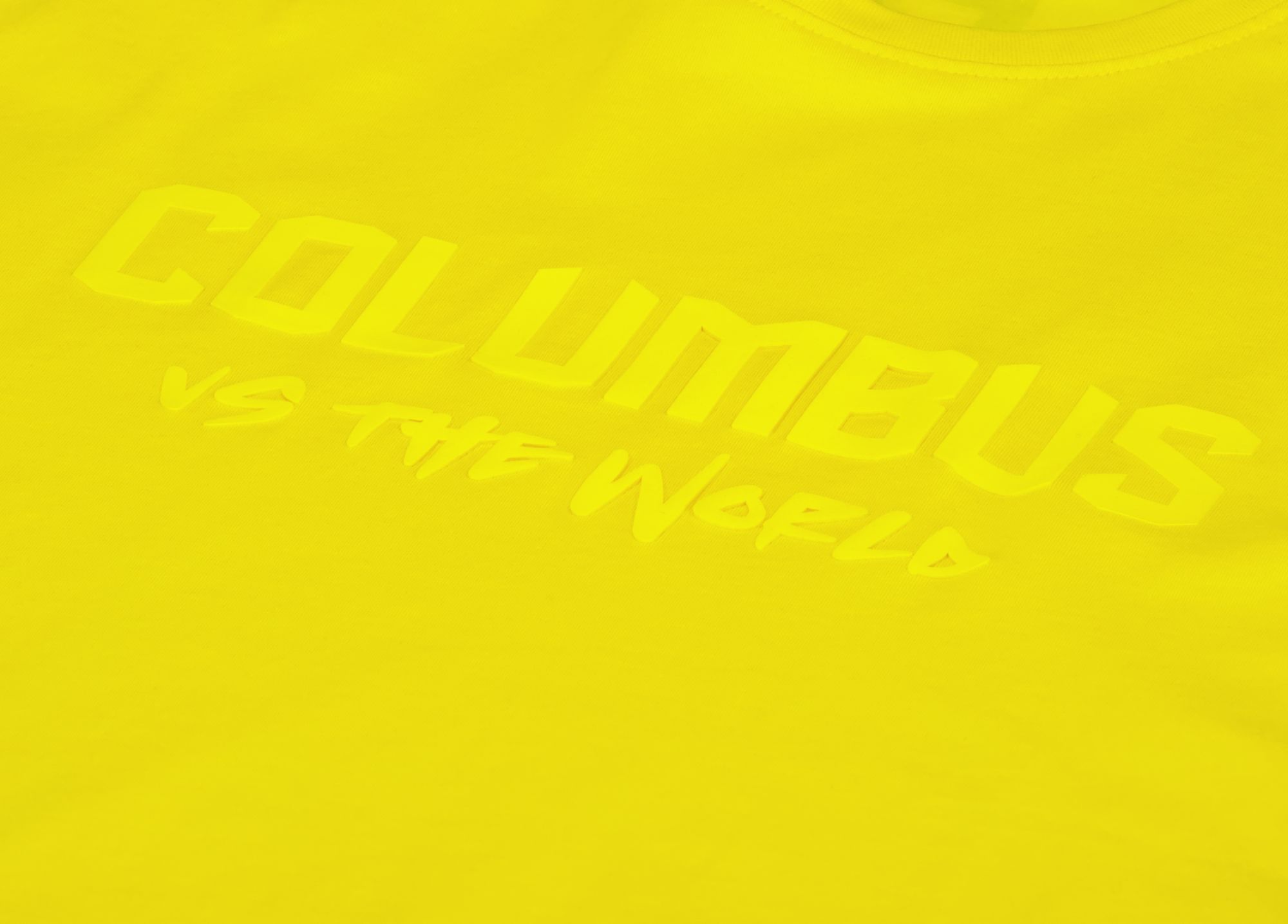Sport Design Sweden Adult Columbus Crew Community Yellow T-Shirt product image
