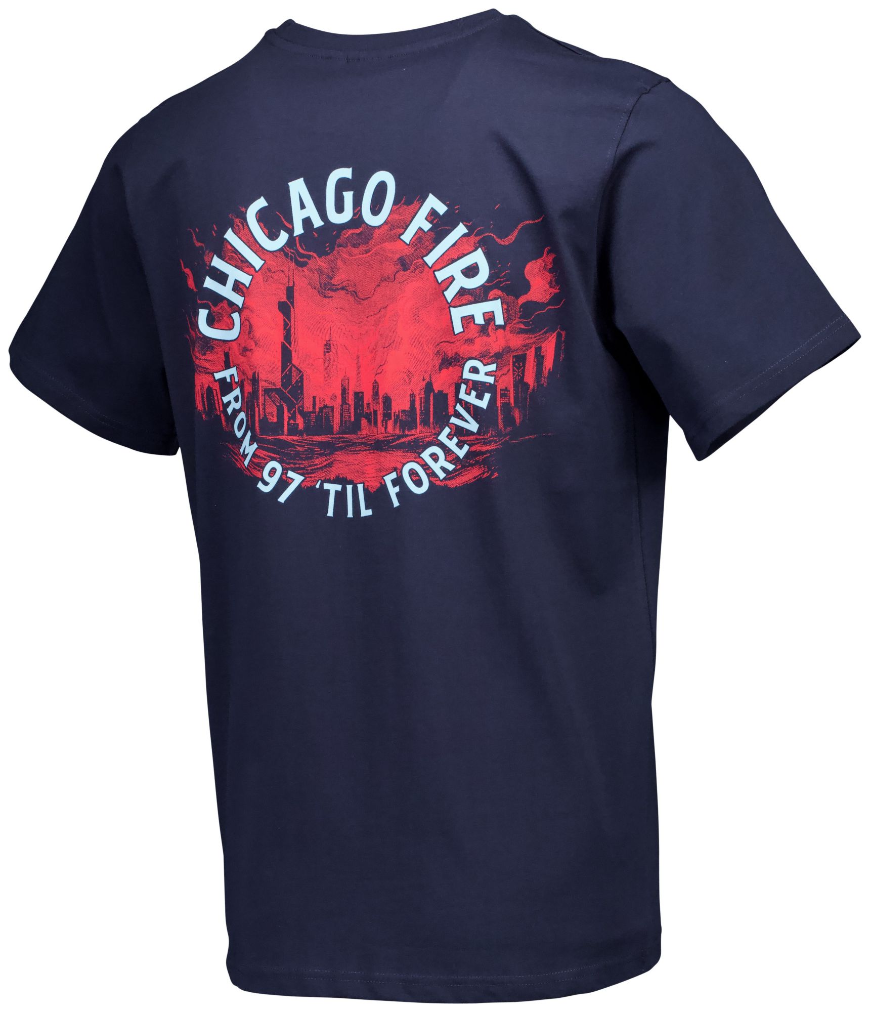 Sport Design Sweden Adult Chicago Fire Street Navy T-Shirt product image