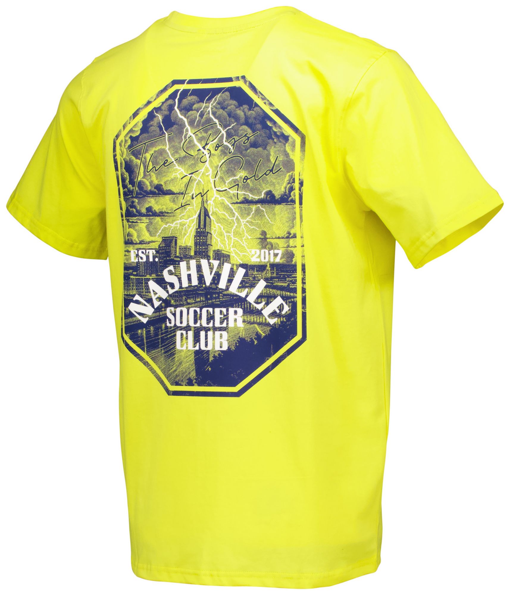 Sport Design Sweden Adult Nashville SC Street Yellow T-Shirt product image