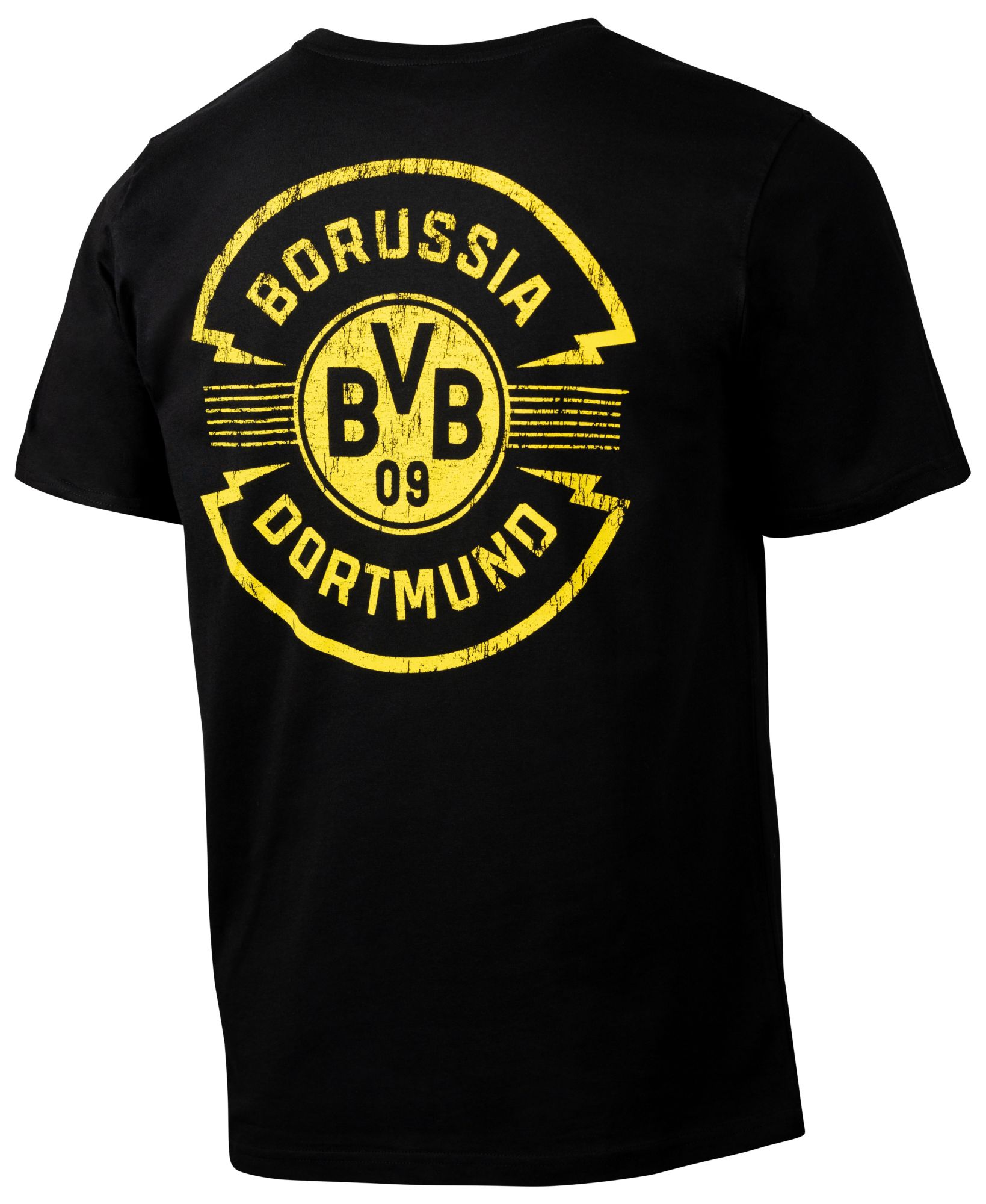 Sport Design Sweden Men's Borussia Dortmund 2023-2024 Retro Graphic Black T-Shirt product image