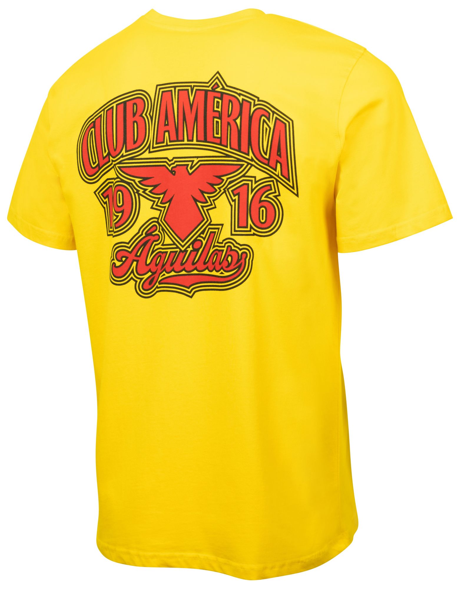 Sport Design Sweden Adult Club America 2023-2024 Retro Graphic Gold T-Shirt product image