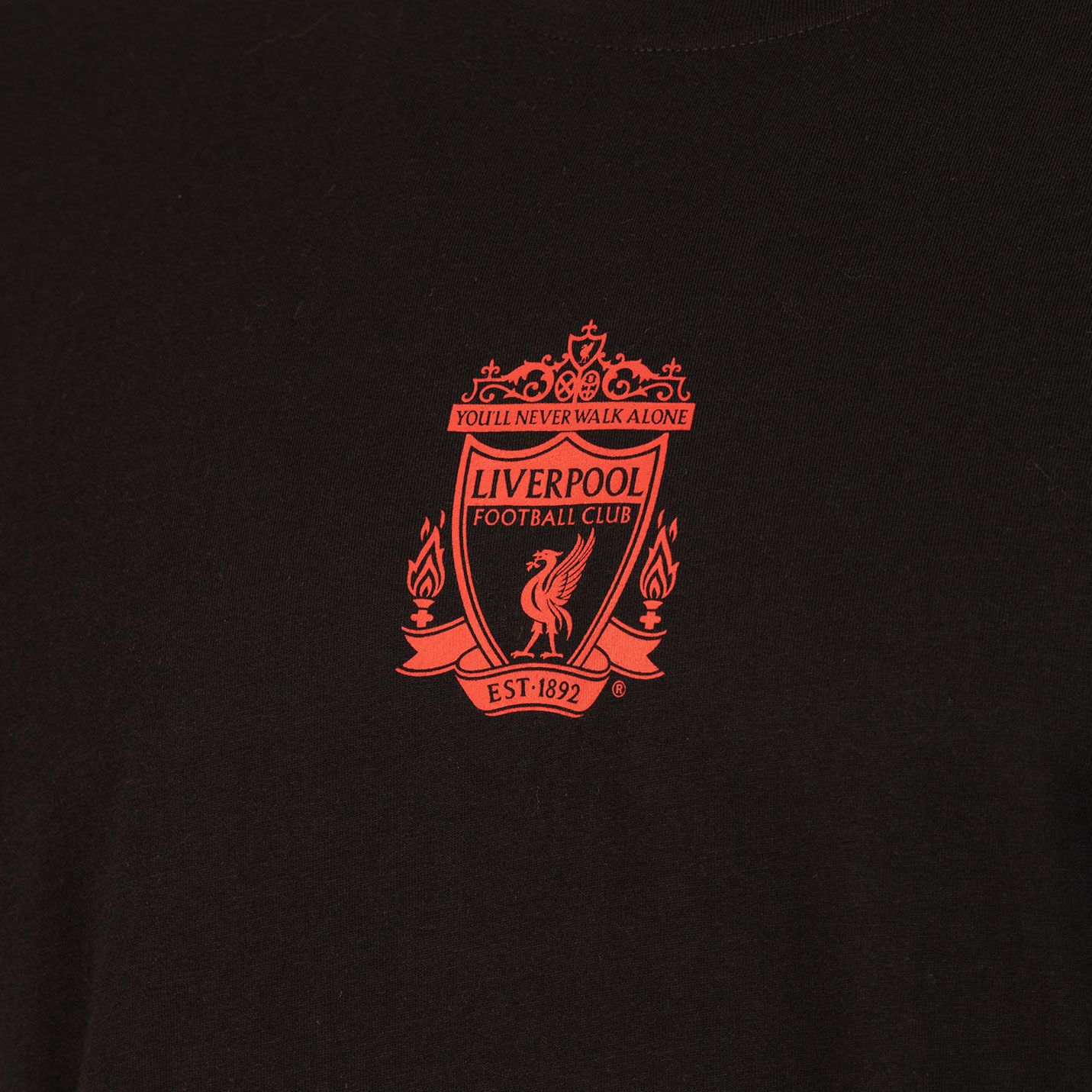 Sport Design Sweden Adult Liverpool FC 2023-2024 Retro Graphic Black T-Shirt product image
