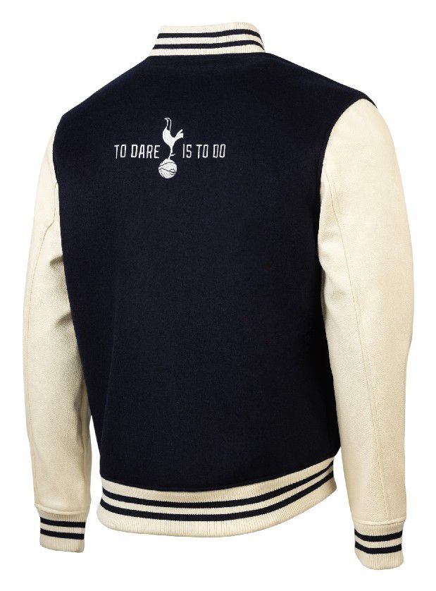 Sport Design Sweden Adult Tottenham Hotspur 2023-2024 Varsity Navy Button-Up Jacket product image
