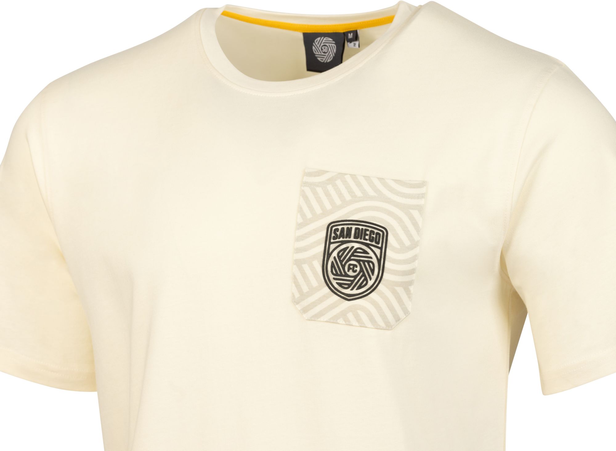 Sport Design Sweden Adult San Diego FC Pocket Off White T-Shirt product image