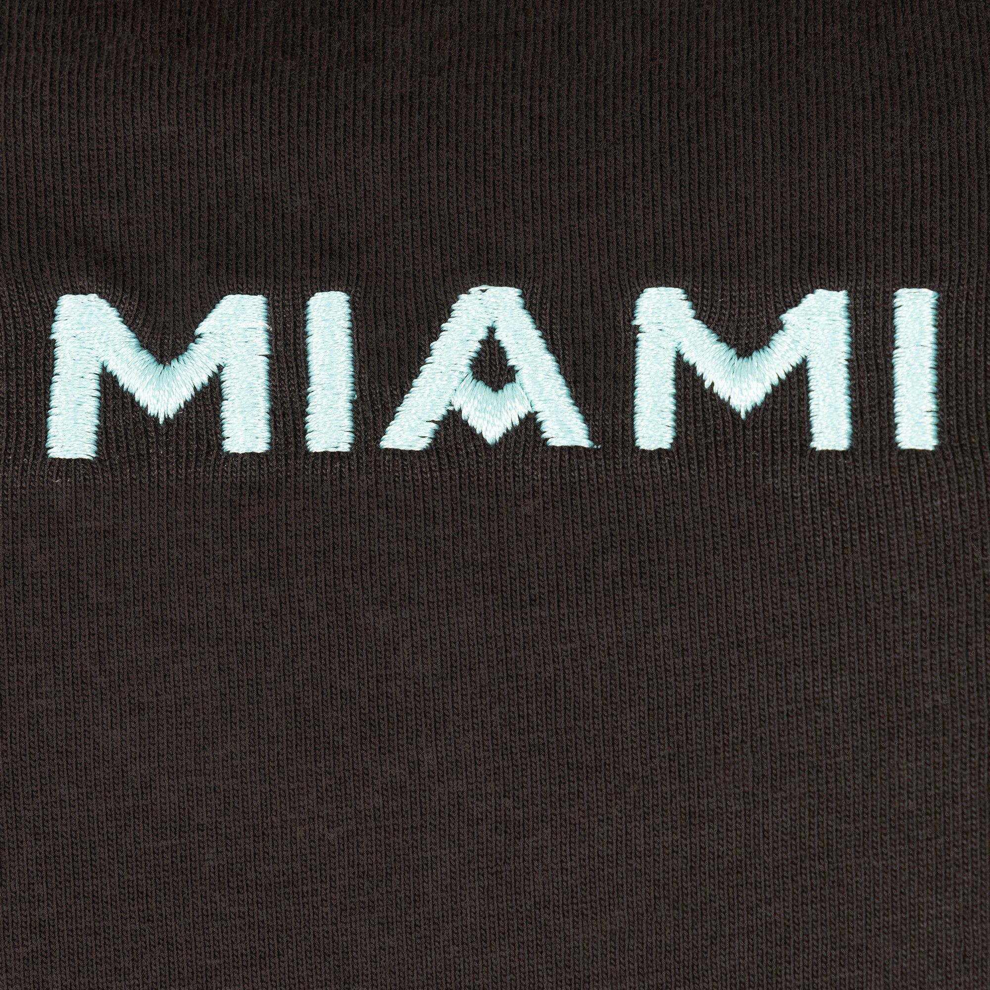 Sport Design Sweden Adult Inter Miami CF 2024 Third Alternate Logo Black T-Shirt product image