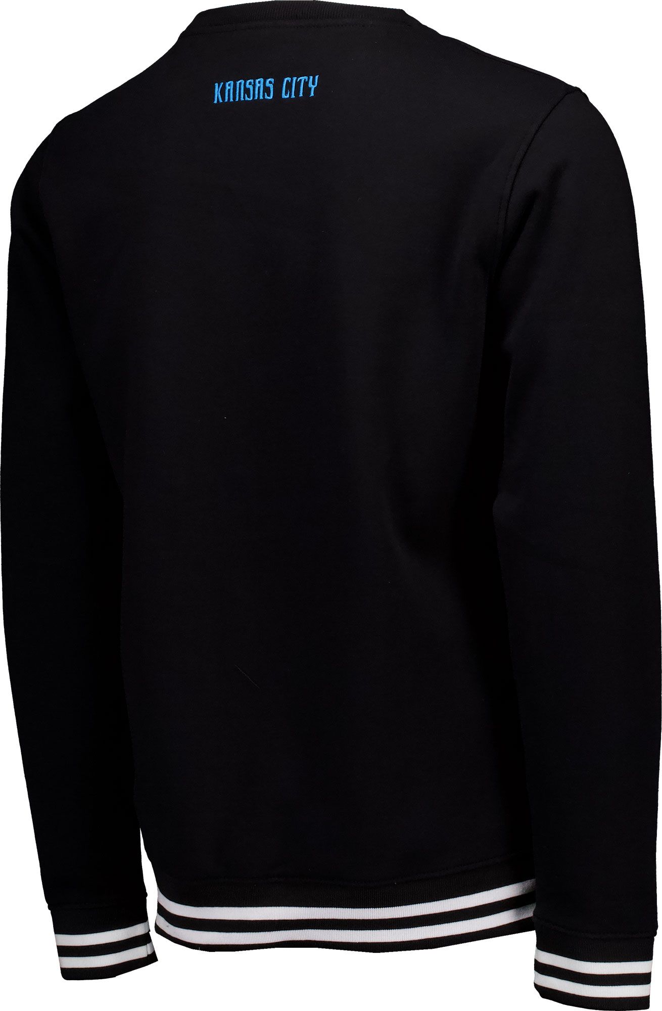 Sport Design Sweden Adult Sporting Kansas City Black Vintage Wiz Fleece Crewneck Sweatshirt product image