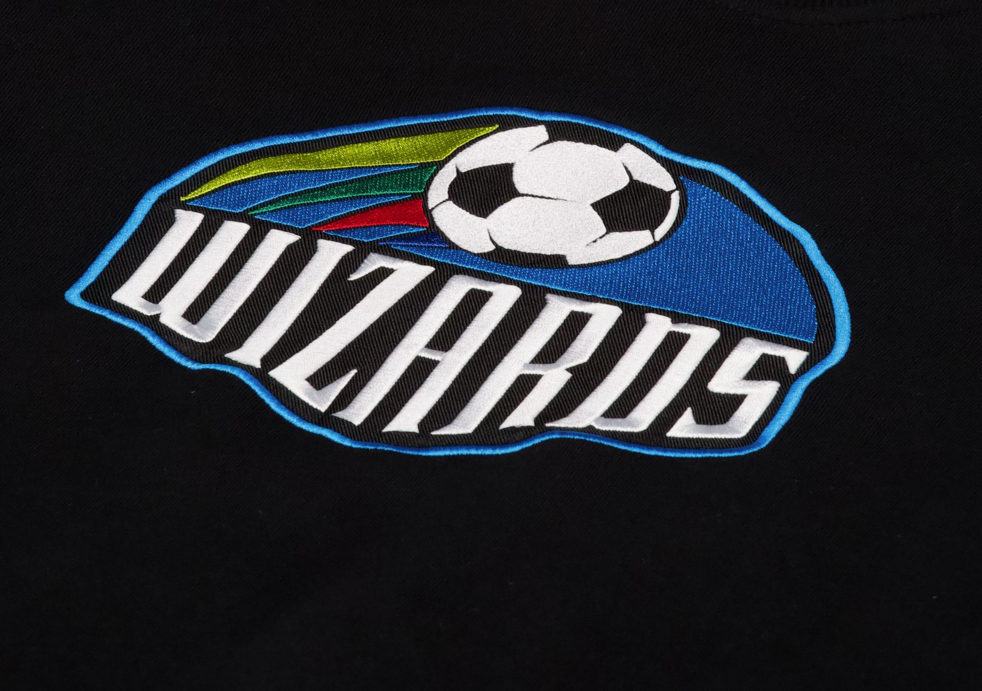 Sport Design Sweden Adult Sporting Kansas City Black Vintage Wiz Fleece Crewneck Sweatshirt product image