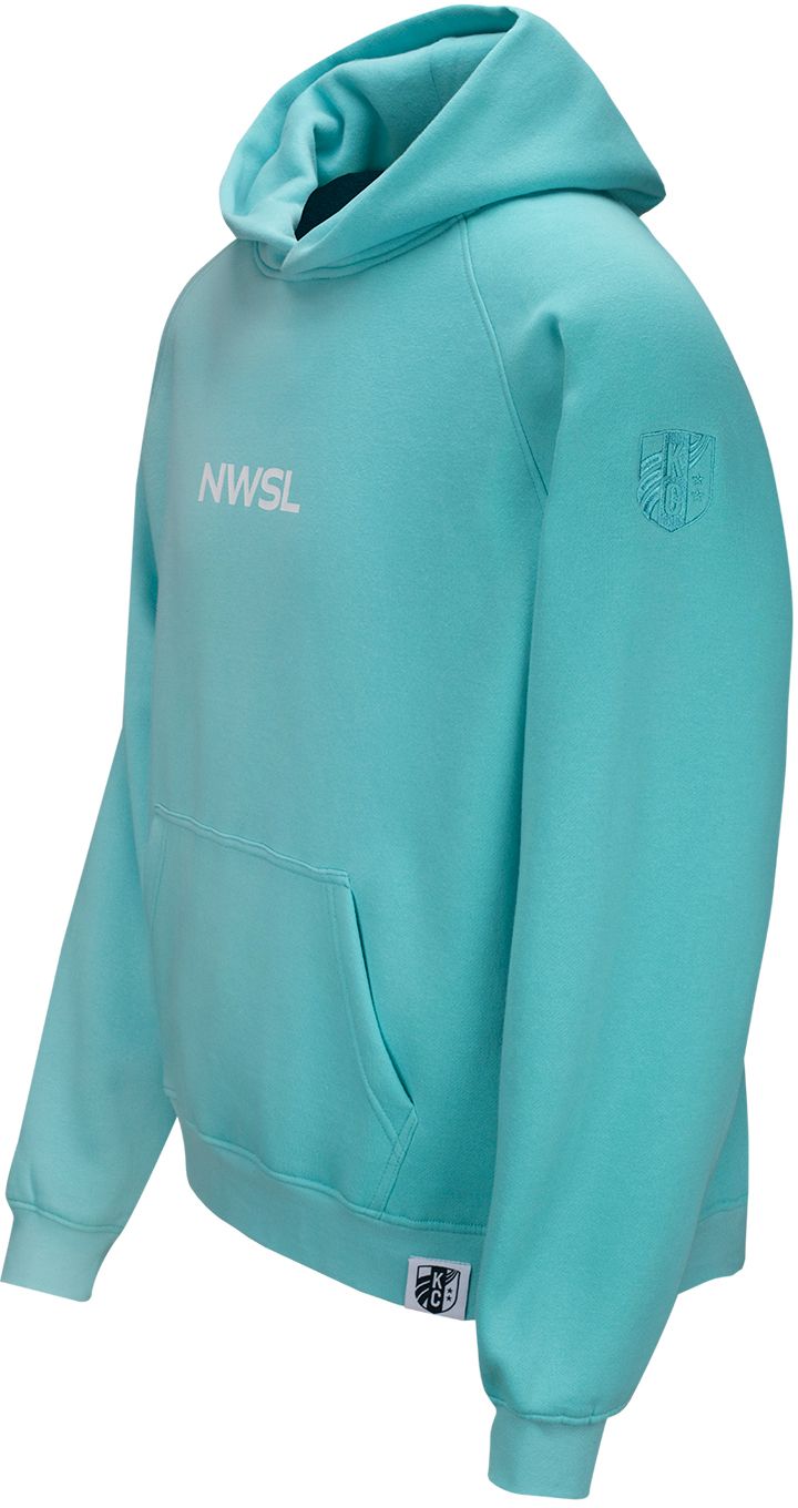 Sport Design Sweden Adult Kansas City Current 2024 NWSL League Teal Pullover Hoodie product image