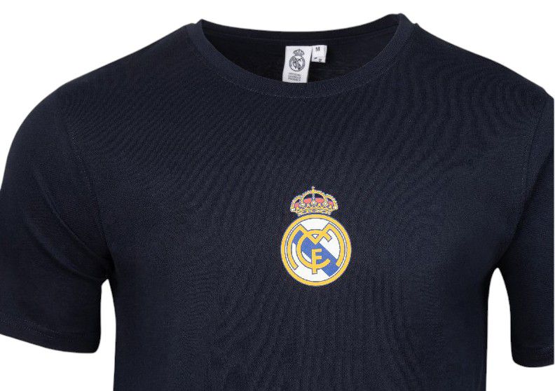 Sport Design Sweden Men's Real Madrid Los Blancos Navy Logo T-Shirt product image