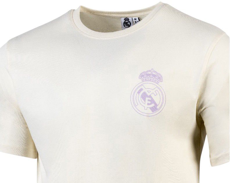 Sport Design Sweden Men's Real Madrid Off White Logo Fade T-Shirt product image