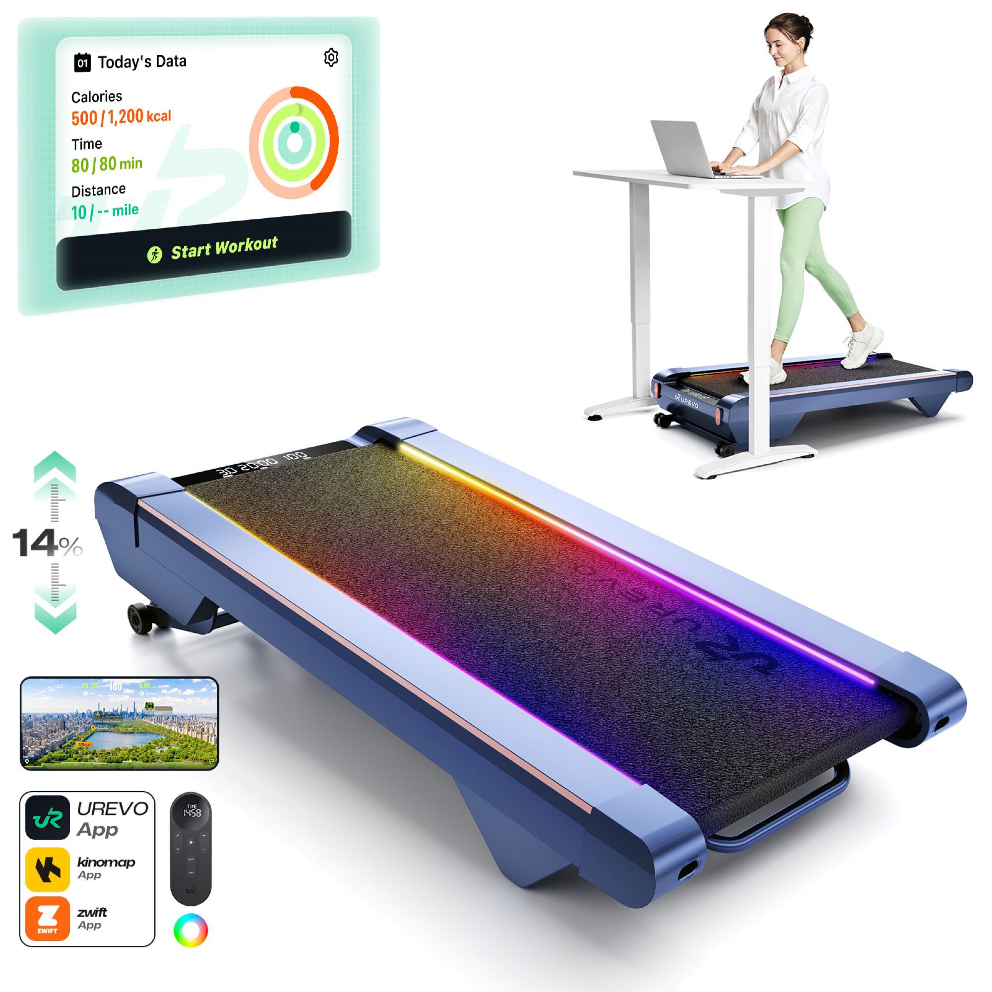 Urevo CyberPad for Home Smart Treadmill product image
