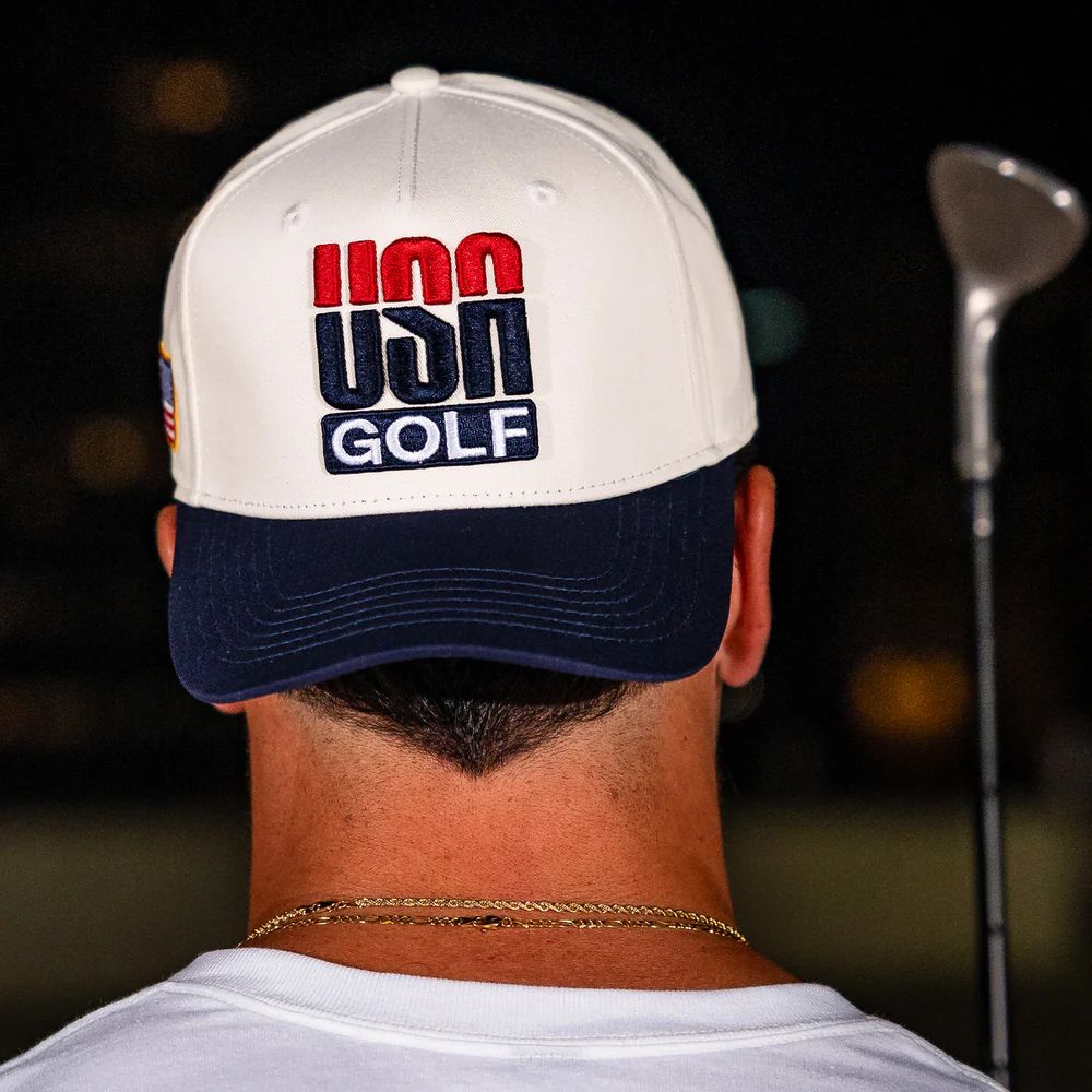 Dicey Golf USA Golf Snapback Hat product image