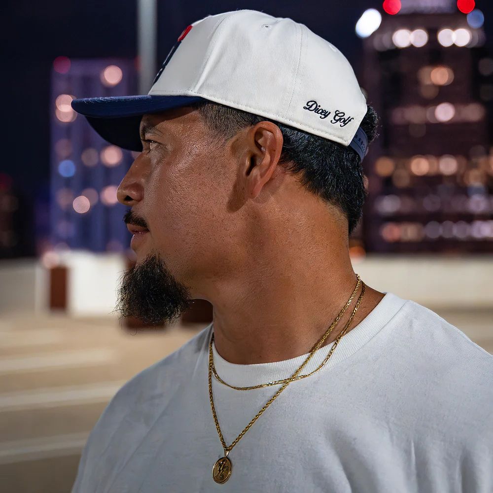 Dicey Golf USA Golf Snapback Hat product image