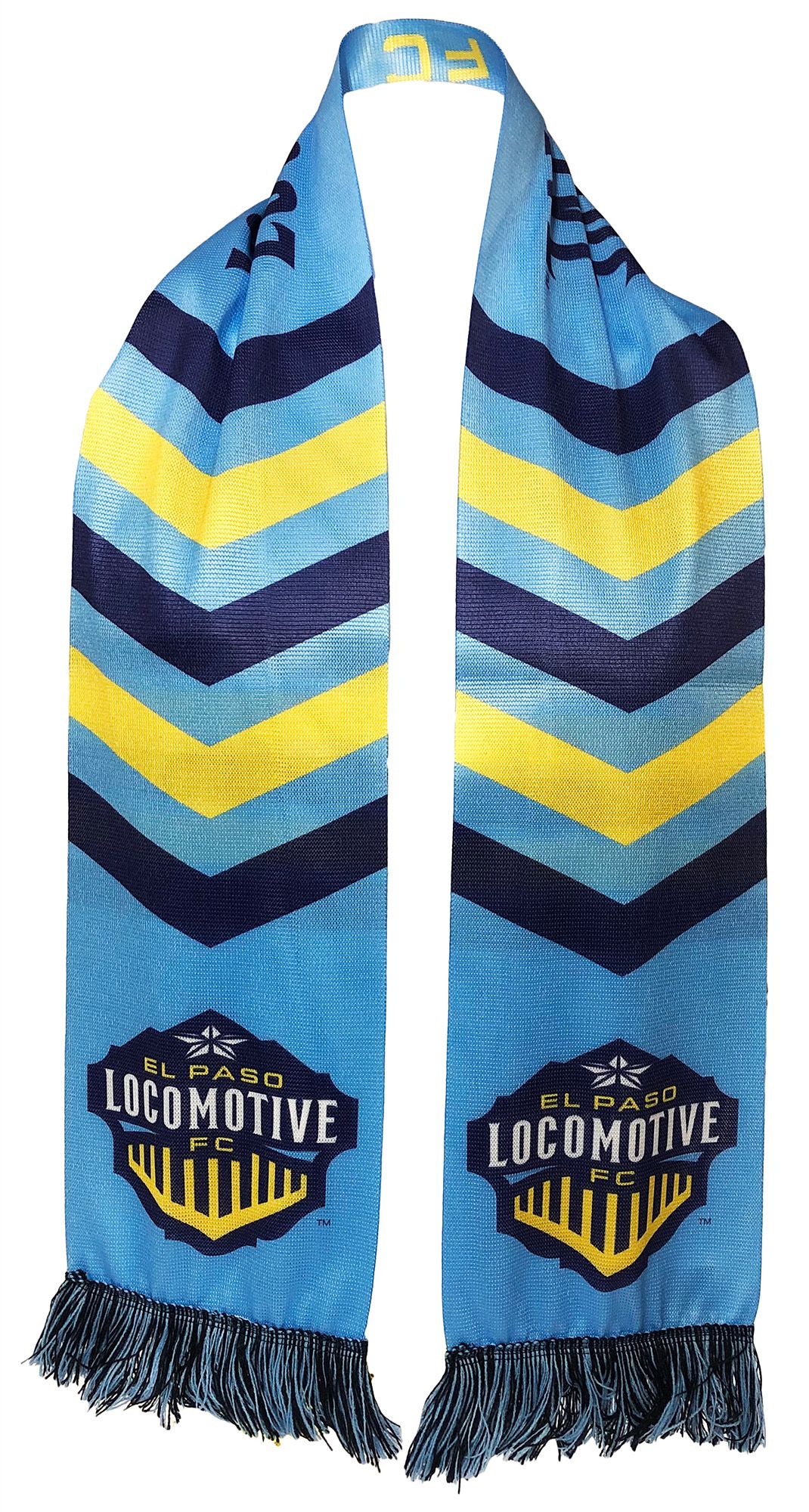 Ruffneck Scarves El Paso Locomotive FC Chevrons Sublimated Scarf