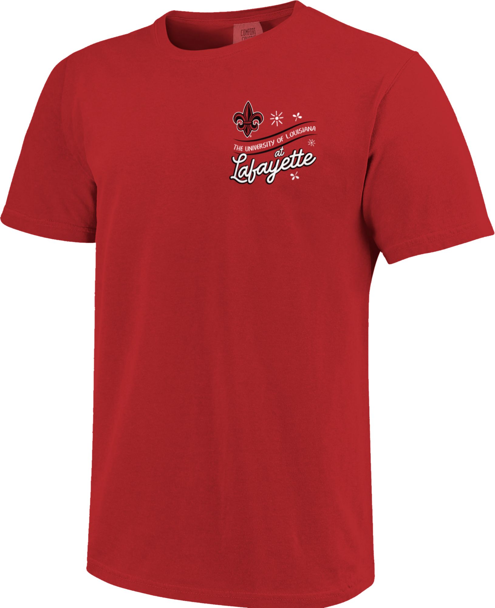 Image One Women's Louisiana-Lafayette Ragin' Cajuns Red Doodles T-Shirt product image