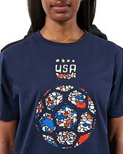 round21 USWNT 2023 Geometric Navy T-Shirt product image