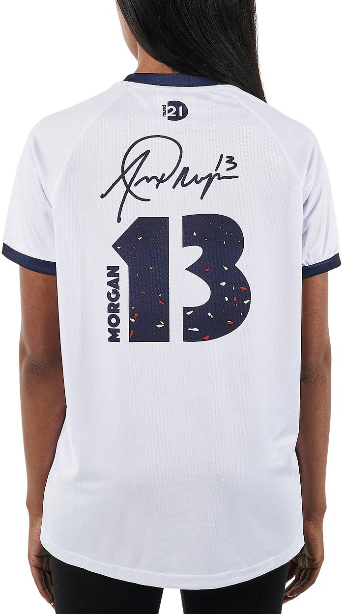 round21 USWNT 2023 Alex Morgan #13 Signature White T-Shirt, Men's, XL
