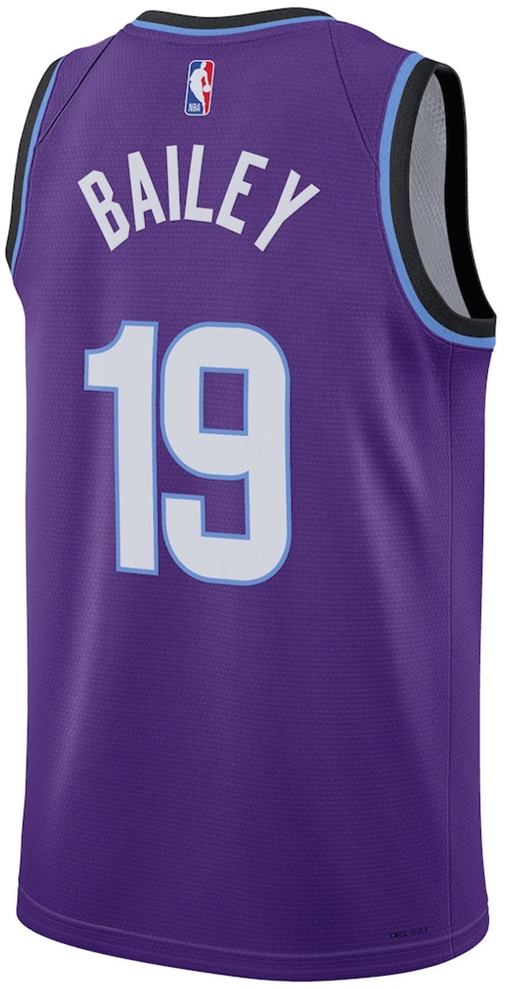Nike Men's Utah Jazz Ace Bailey #19 Swingman Icon Jersey product image