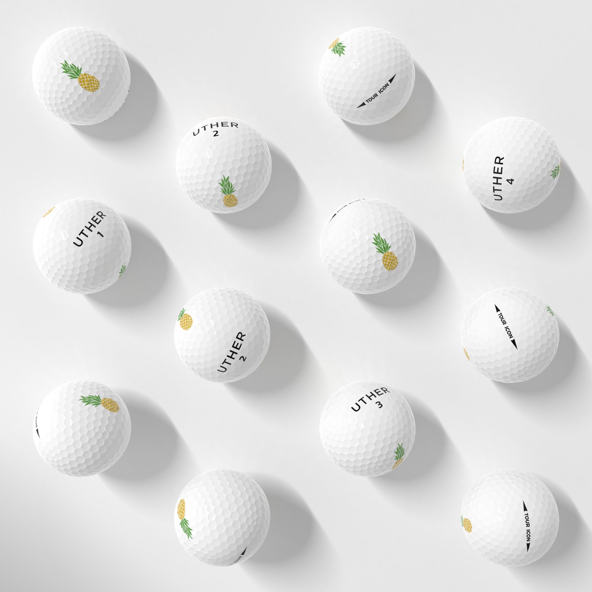 Uther Tour Pina Golf Balls product image