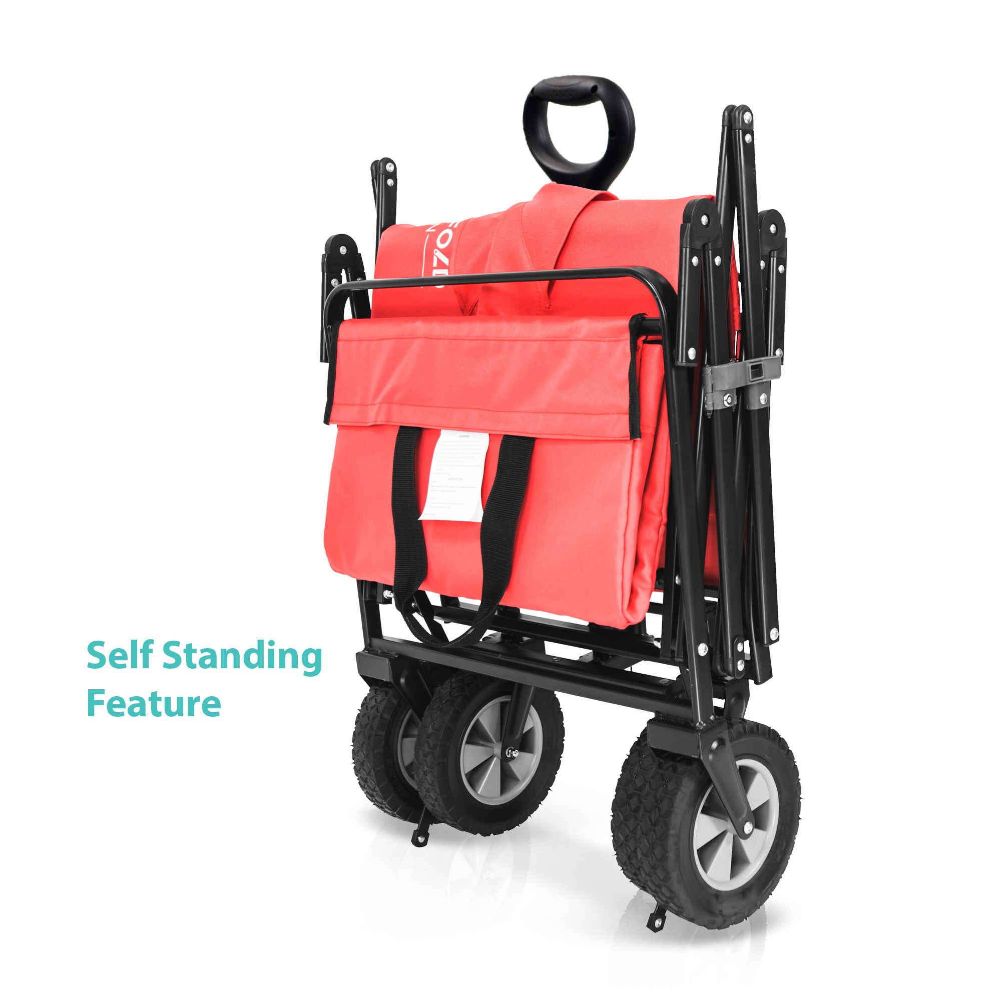 WonderFold Outdoor S1 Utility Collapsible Folding Wagon with Self-Stand product image