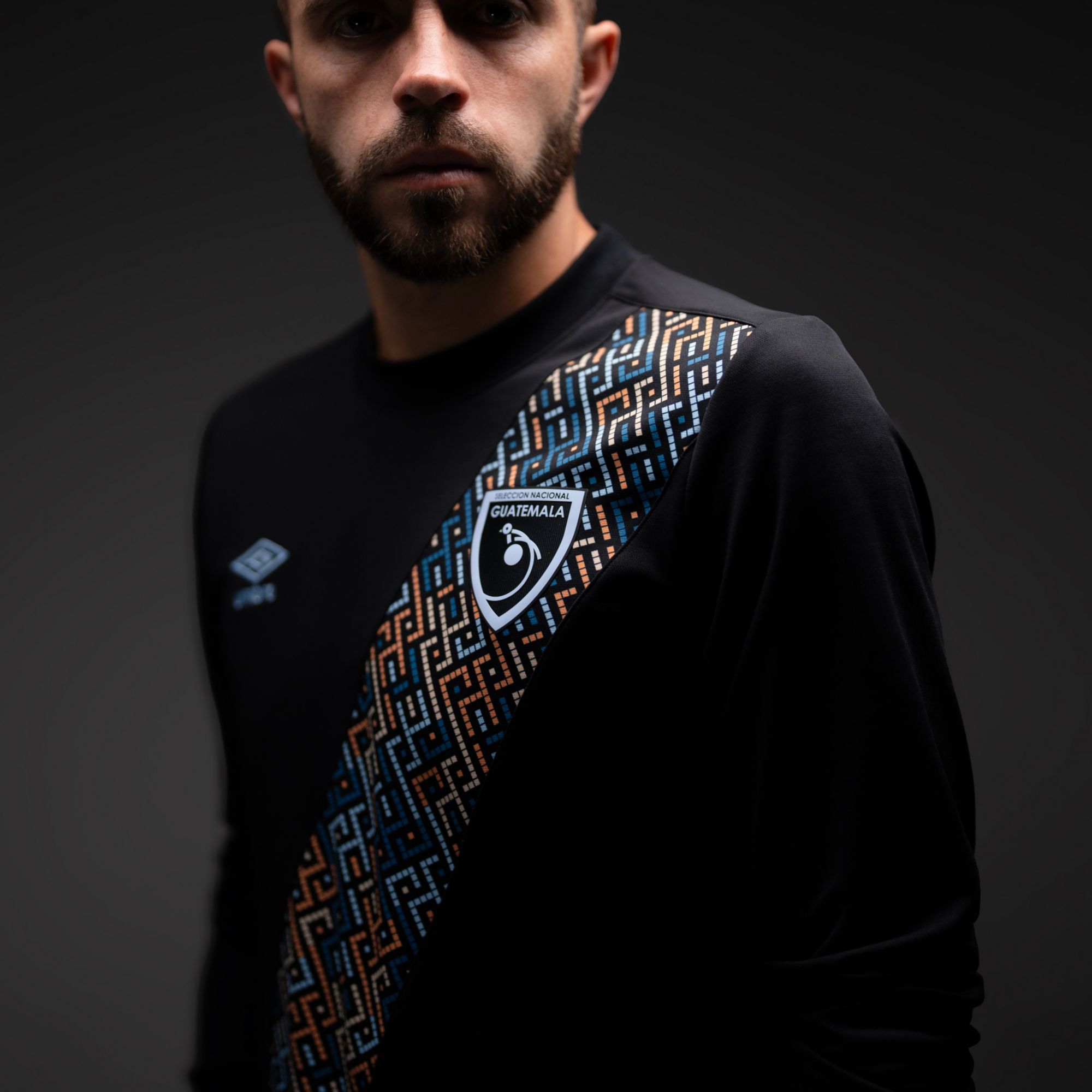 Umbro Adult Guatemala 2025 Black 3rd Replica Jersey product image
