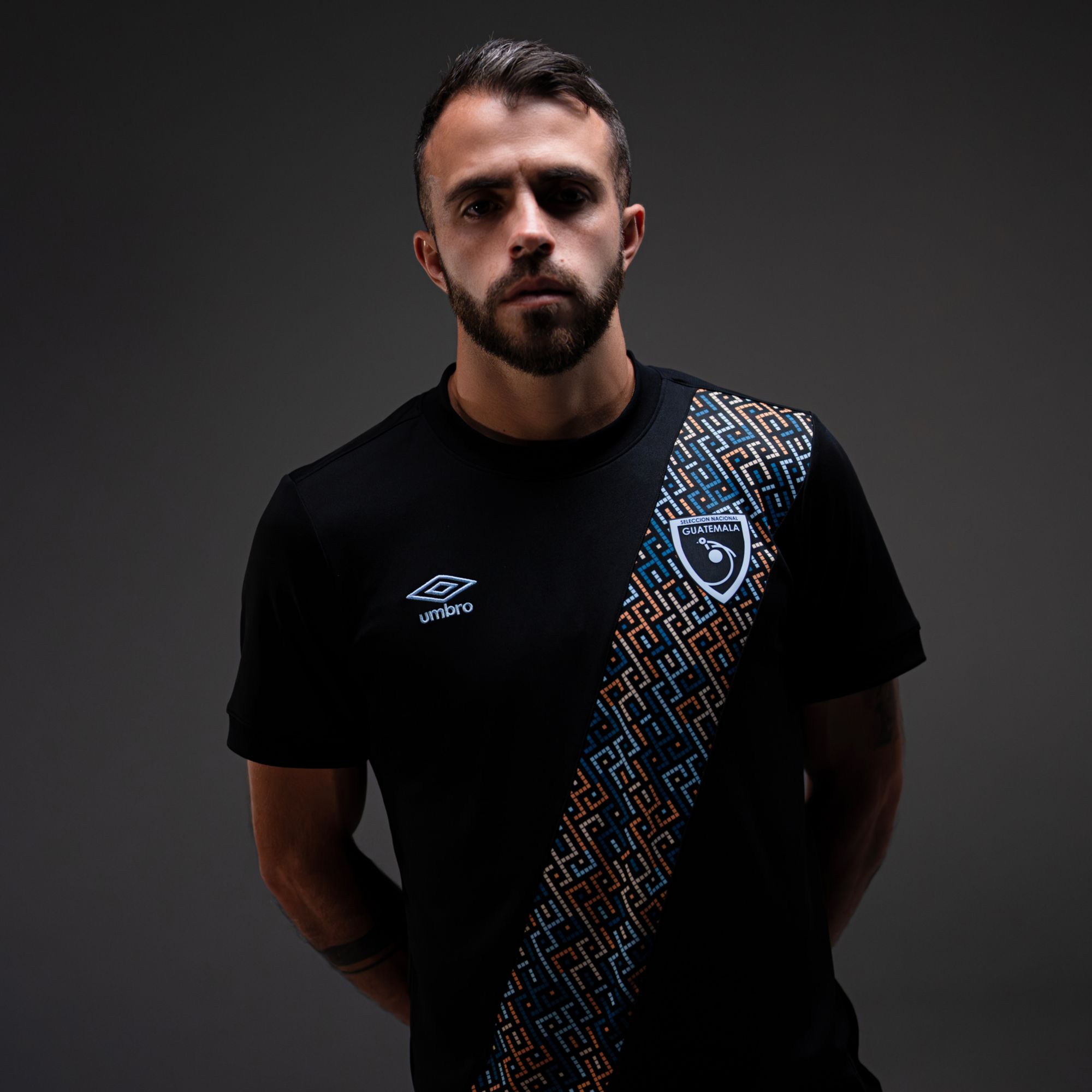 Umbro Adult Guatemala 2025 Black 3rd Replica Jersey product image