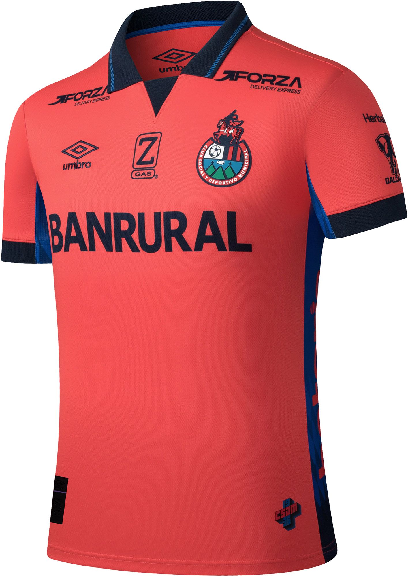 Umbro Men's 2025 CSD Municipal Red Home Replica Soccer Jersey product image