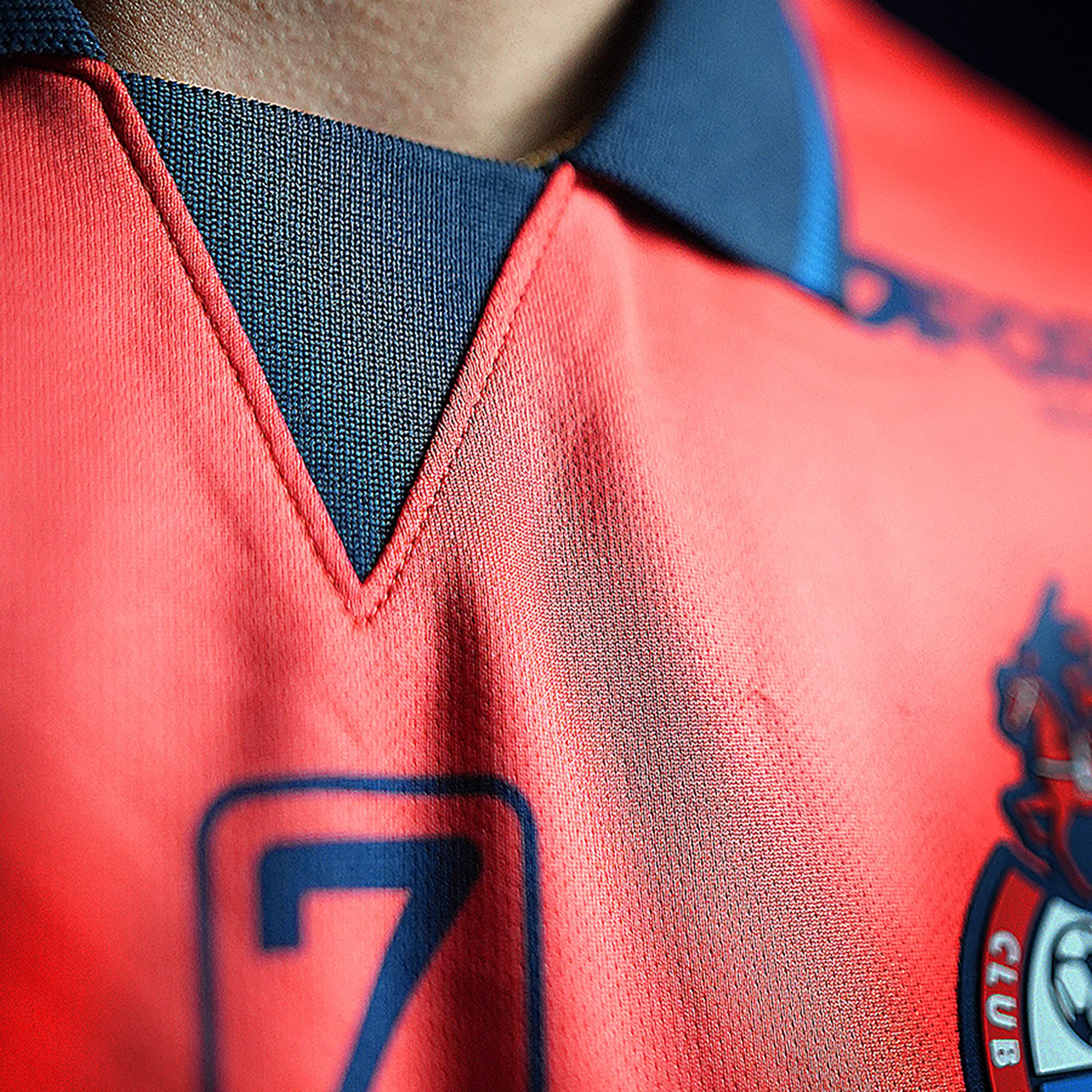 Umbro Men's 2025 CSD Municipal Red Home Replica Soccer Jersey product image