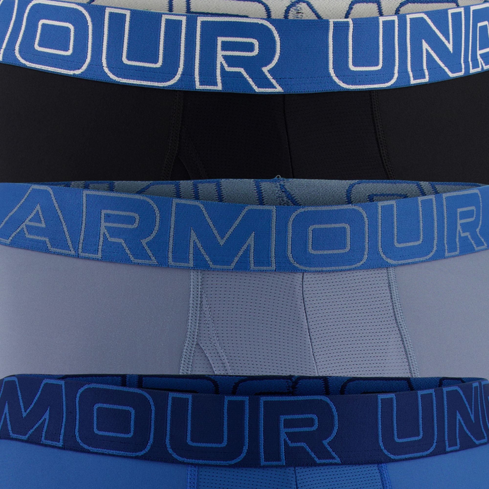 Under Armour Men's Performance Tech 6” Solid Boxer Briefs – 3 Pack product image