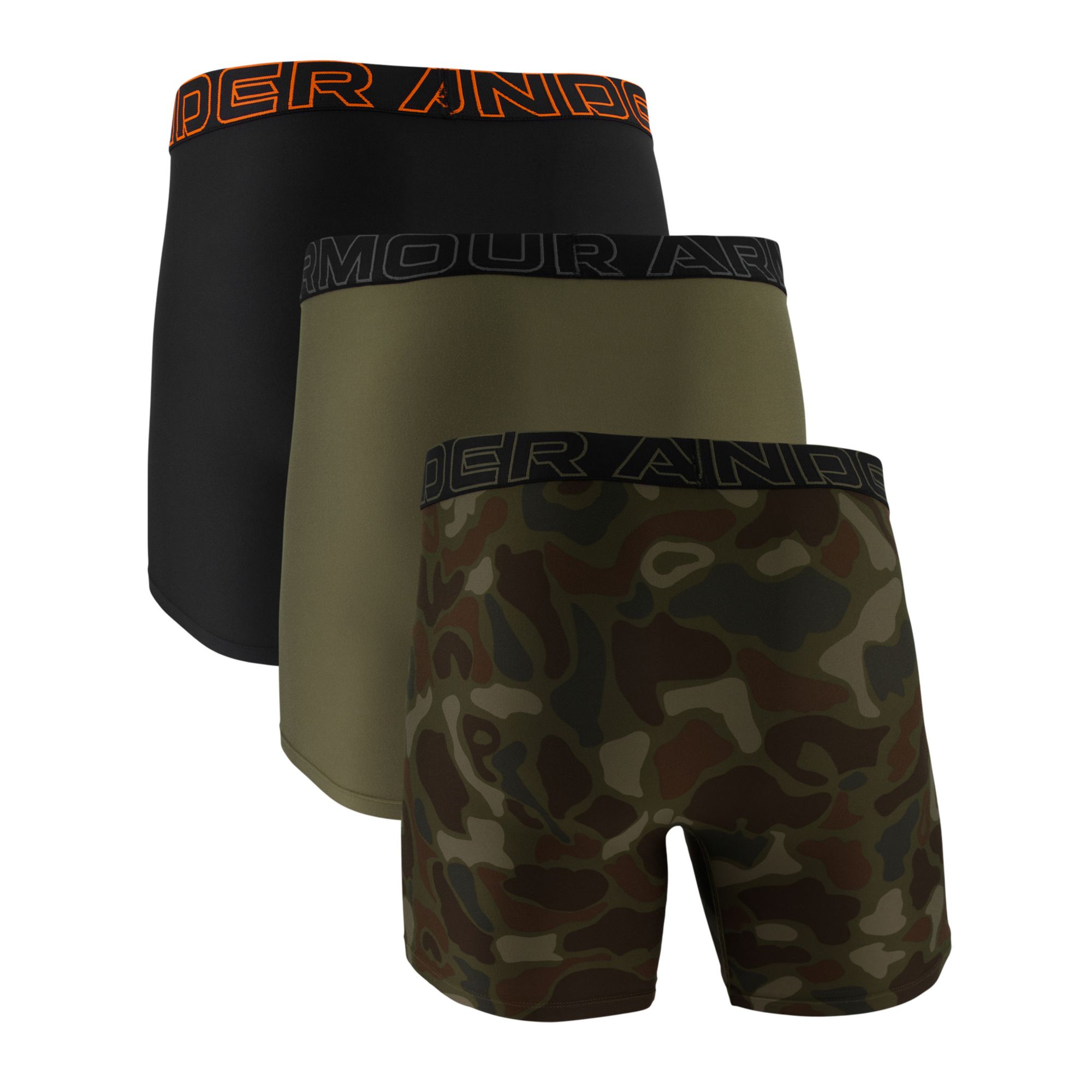 Under Armour Men's Performance Tech Novelty 6” Boxer Briefs – 3 Pack product image