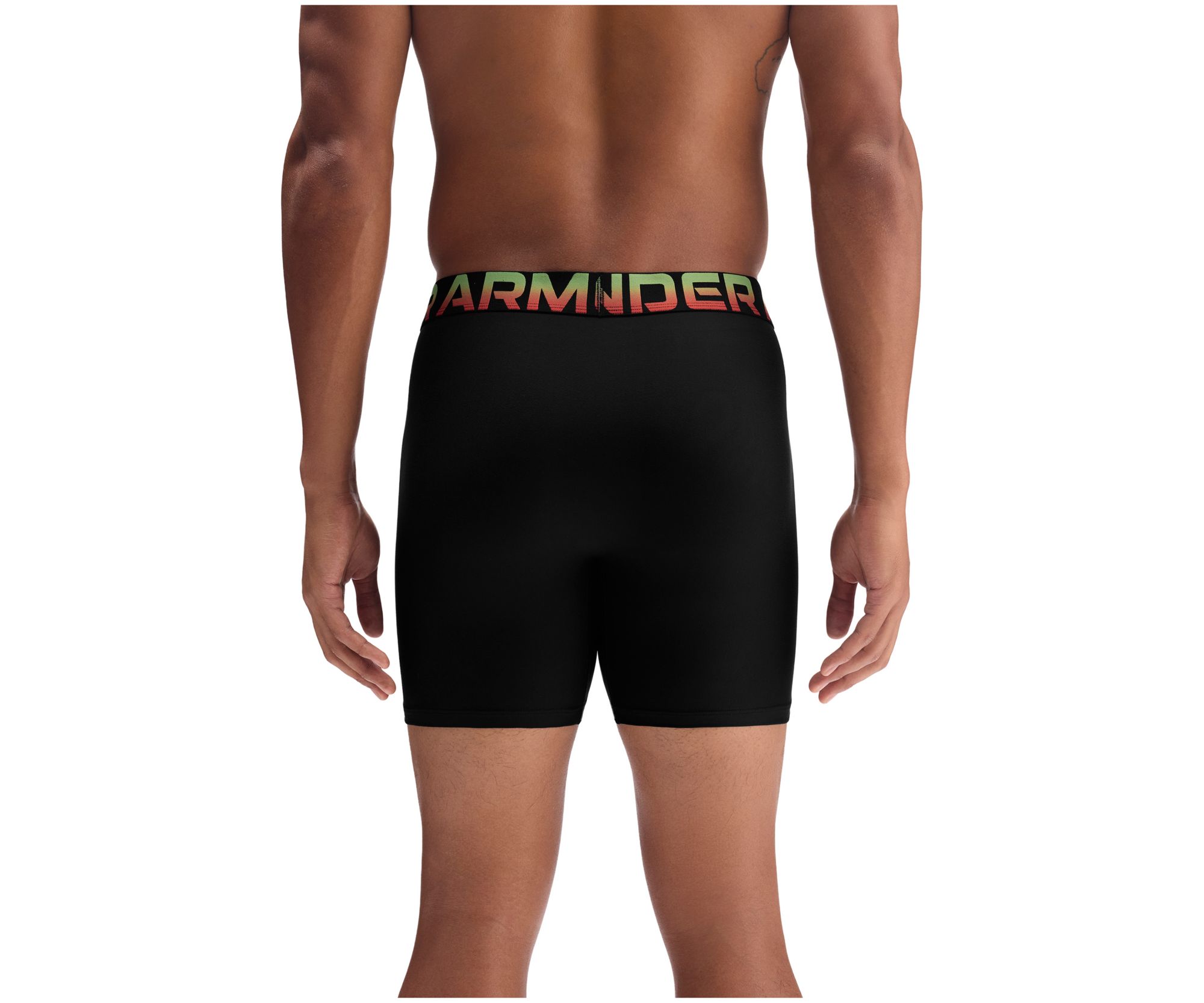 Under Armour Men's Performance Tech Printed Logo 6” Boxer Briefs – 3 Pack product image