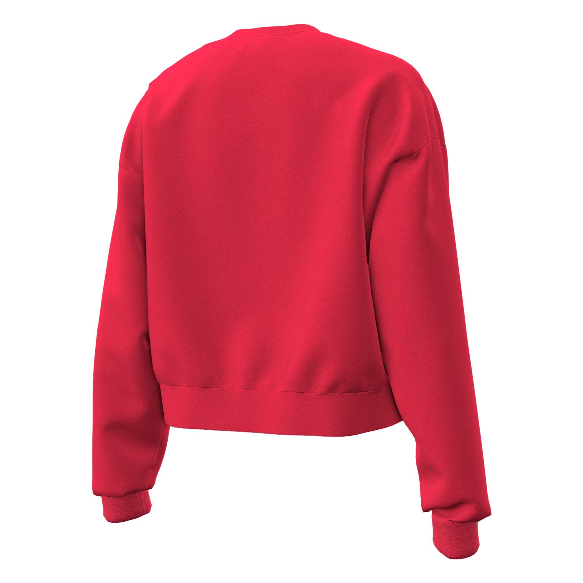 Under Armour Women's Utah Utes Red Essential Fleece Crewneck Sweatshirt product image